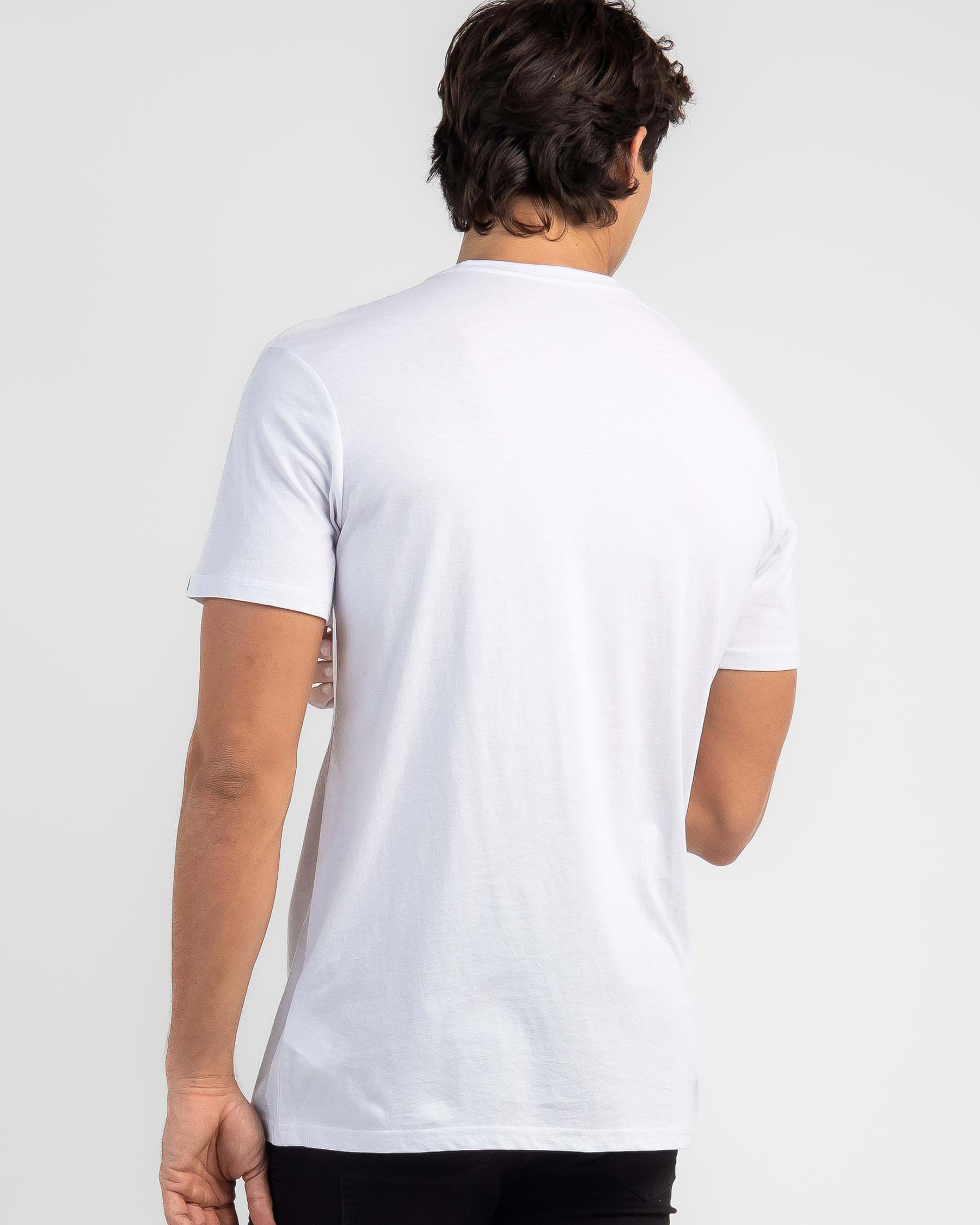 Shop Quiksilver Cloud Busting T-Shirt In White - Fast Shipping & Easy ...