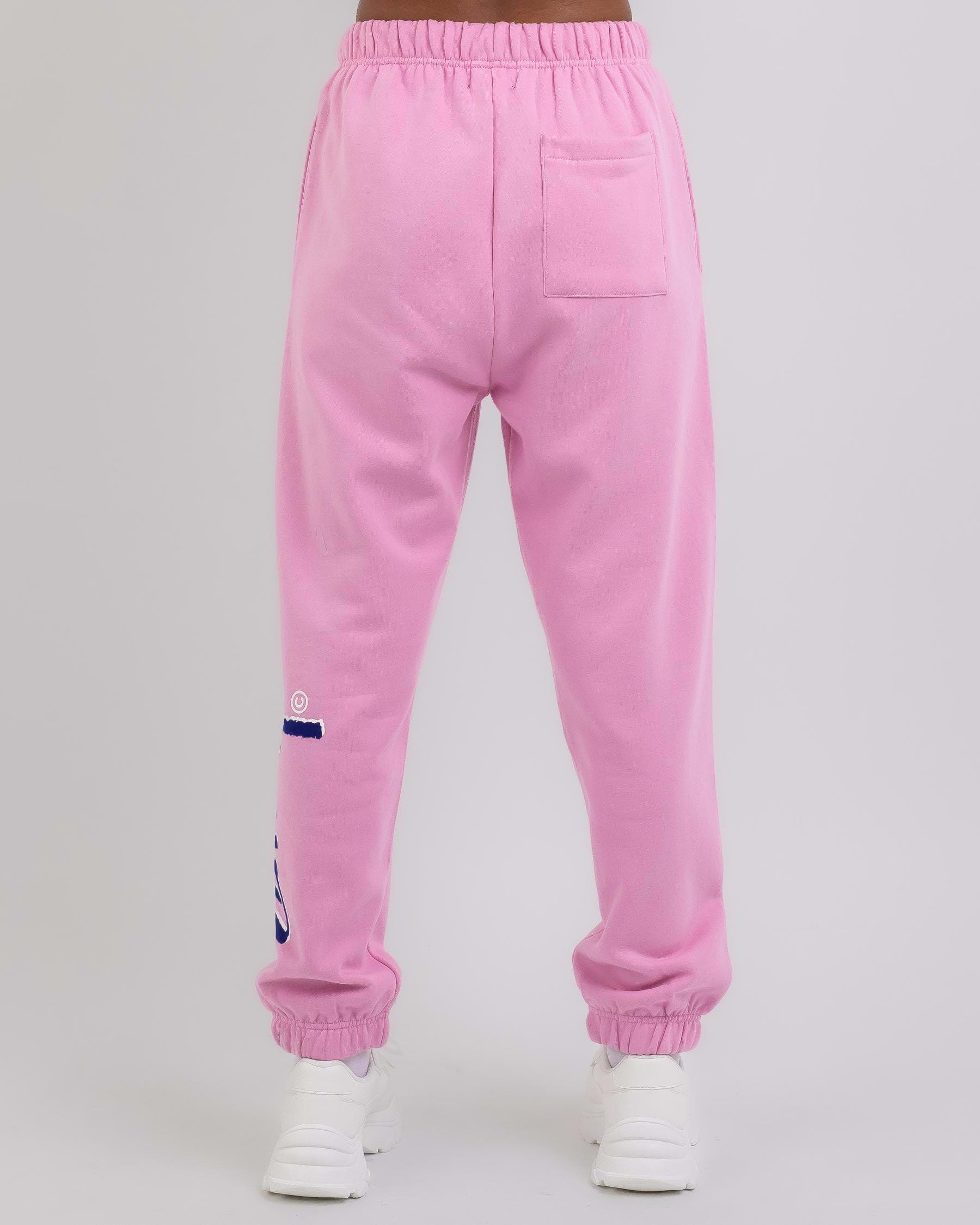 Stussy Shadow Stock Track Pants In Candy Pink - Fast Shipping & Easy ...