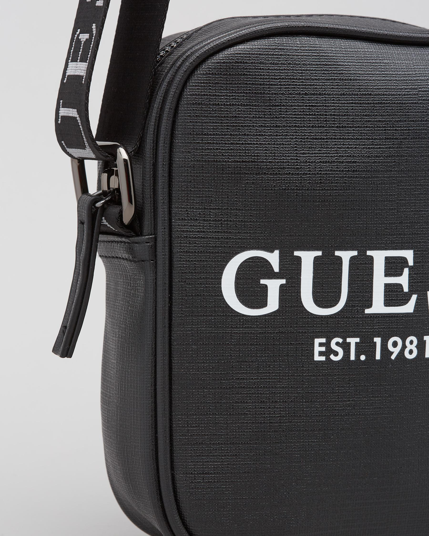 GUESS Outfitter Crossbody Bag In Black - FREE* Shipping & Easy
