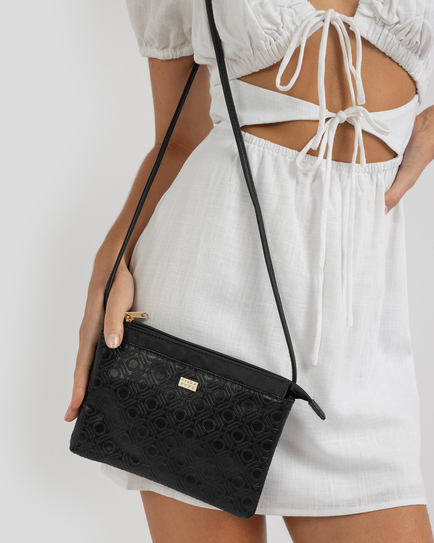 Shop Billabong About You Festival Crossbody Bag In Black Fast Shipping & Easy Returns City