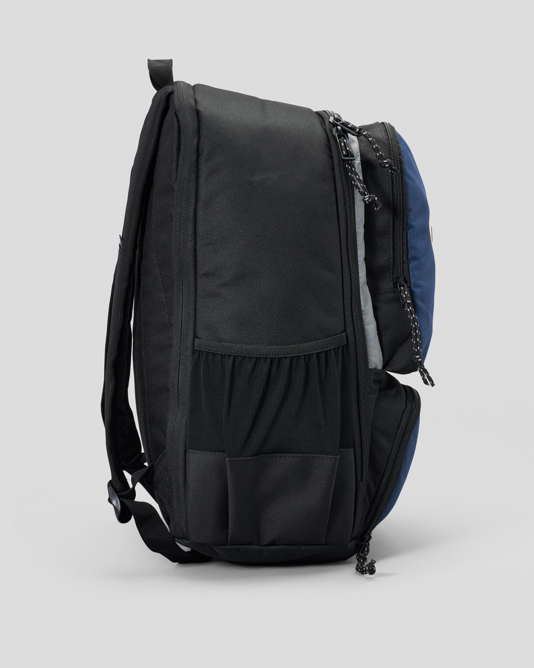 Shop Billabong Juggernaught Backpack In Dark Blue - Fast Shipping ...