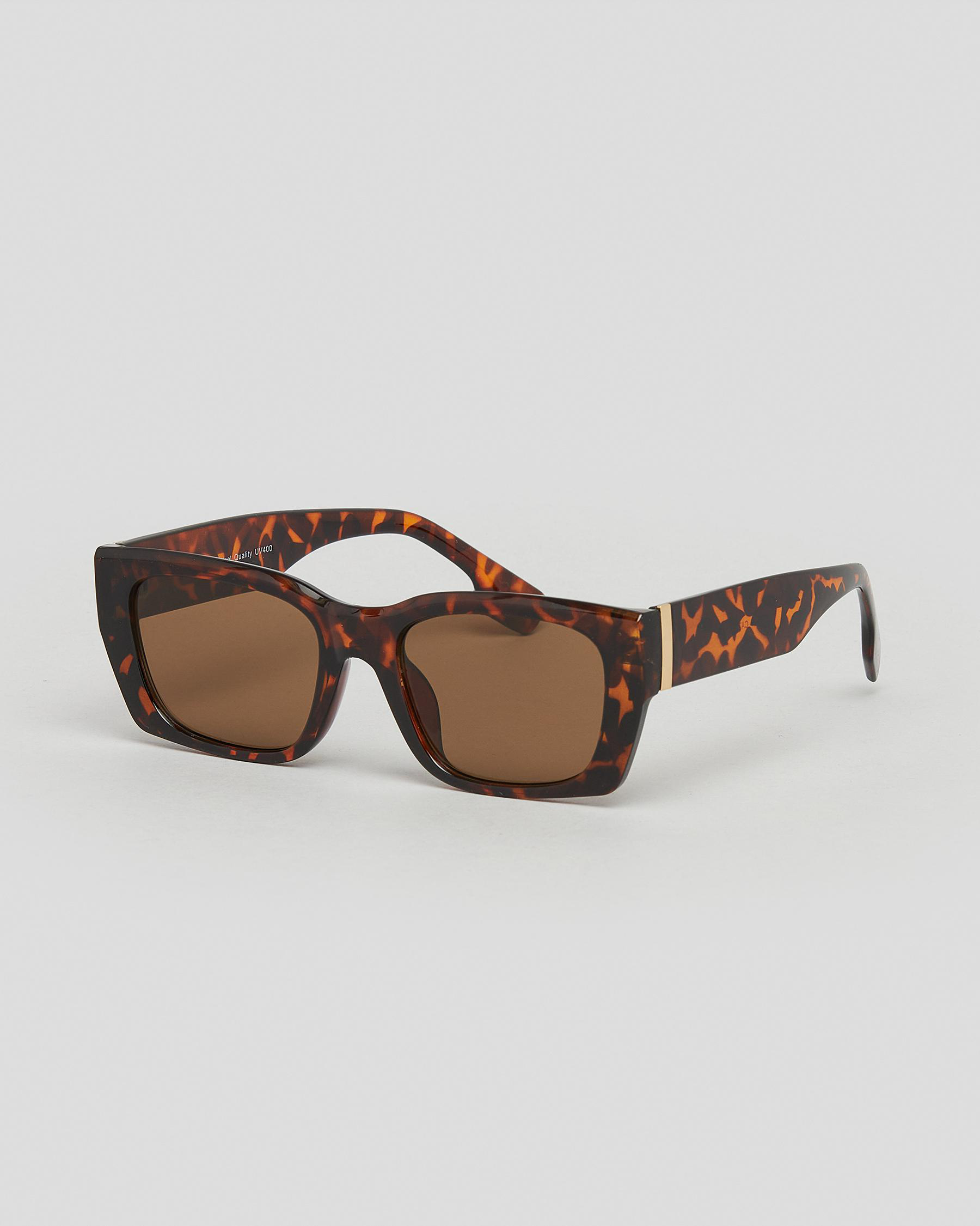 Shop Indie Eyewear La Palma Sunglasses In Tort/brown Fast Shipping