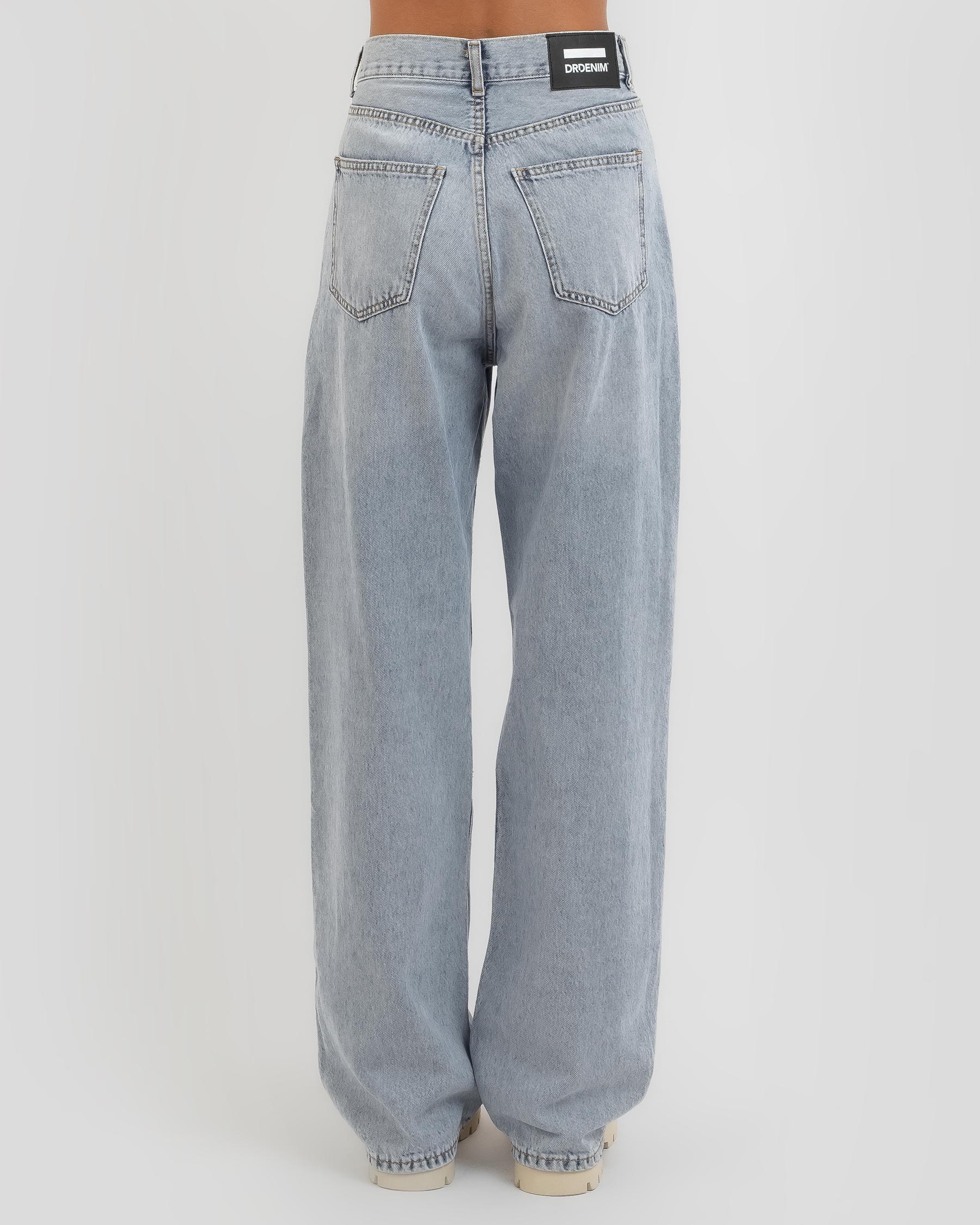 Dr Denim Echo Jeans In Bleach Sky Ripped - Fast Shipping & Easy Returns ...
