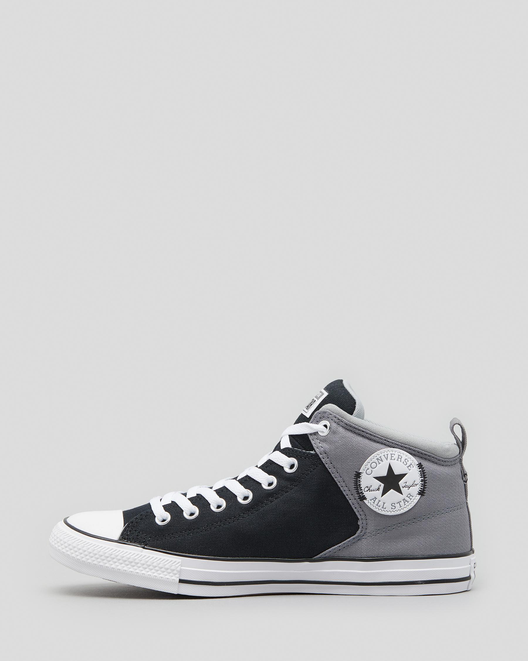 Converse Chuck Taylor All Star Street Mid Shoes In Black/mason/ash ...