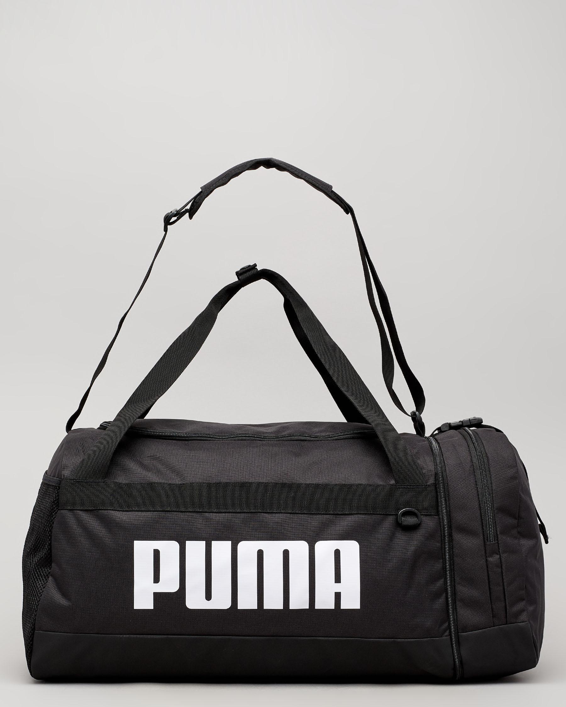Shop Puma Challenger Travel Bag In Black Fast Shipping & Easy Returns