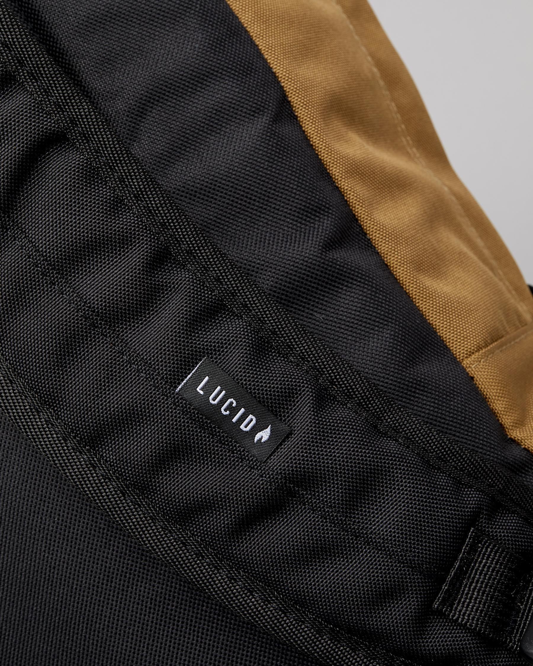 Shop Lucid Vendor Backpack In Khaki/black Fast Shipping & Easy