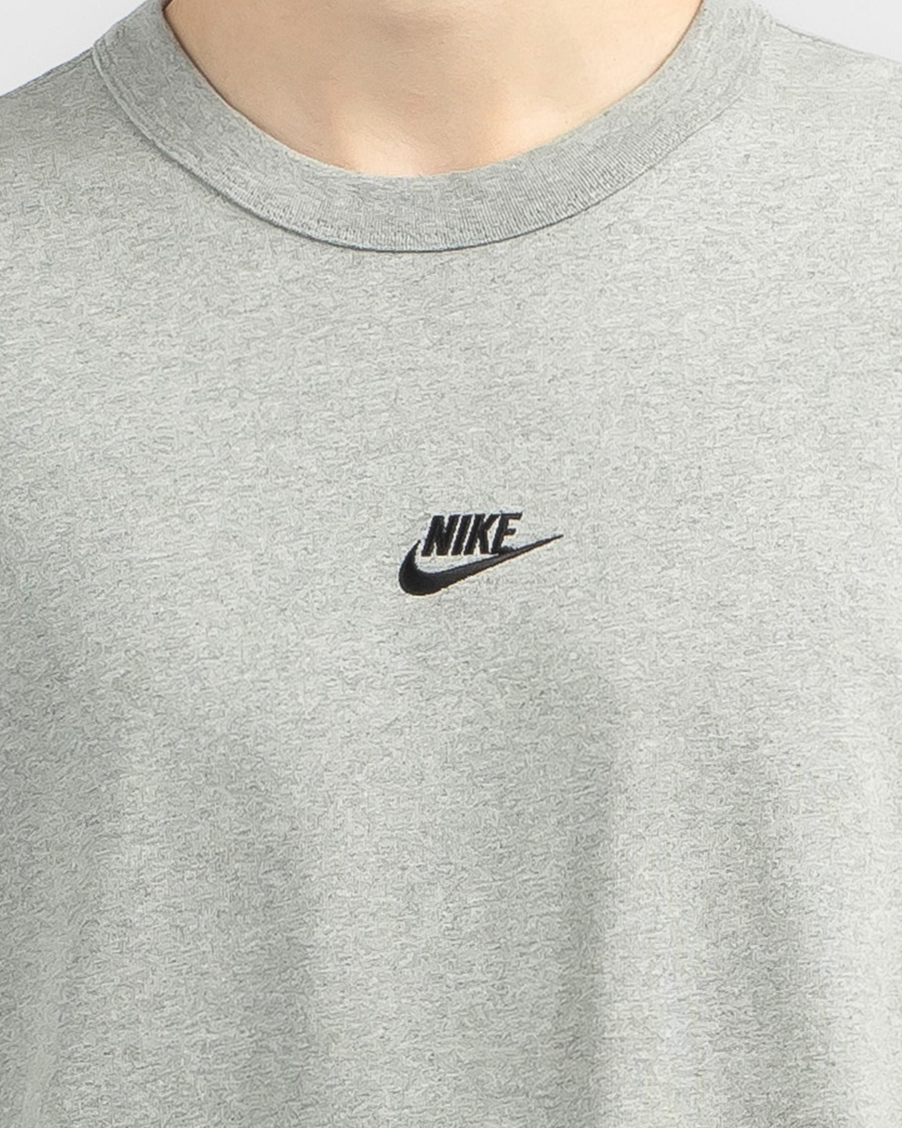 Nike Sportswear Premium Essential Sustainable T-Shirt In Dk Grey ...
