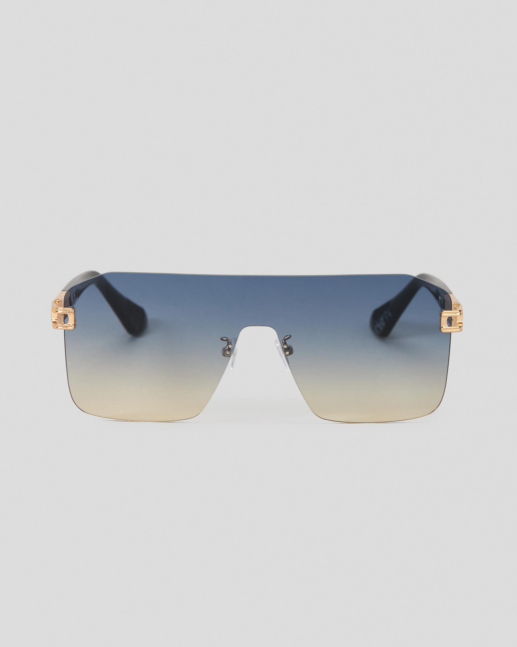 Indie Eyewear Venice Sunglasses In Gold/blue Yellow FREE* Shipping