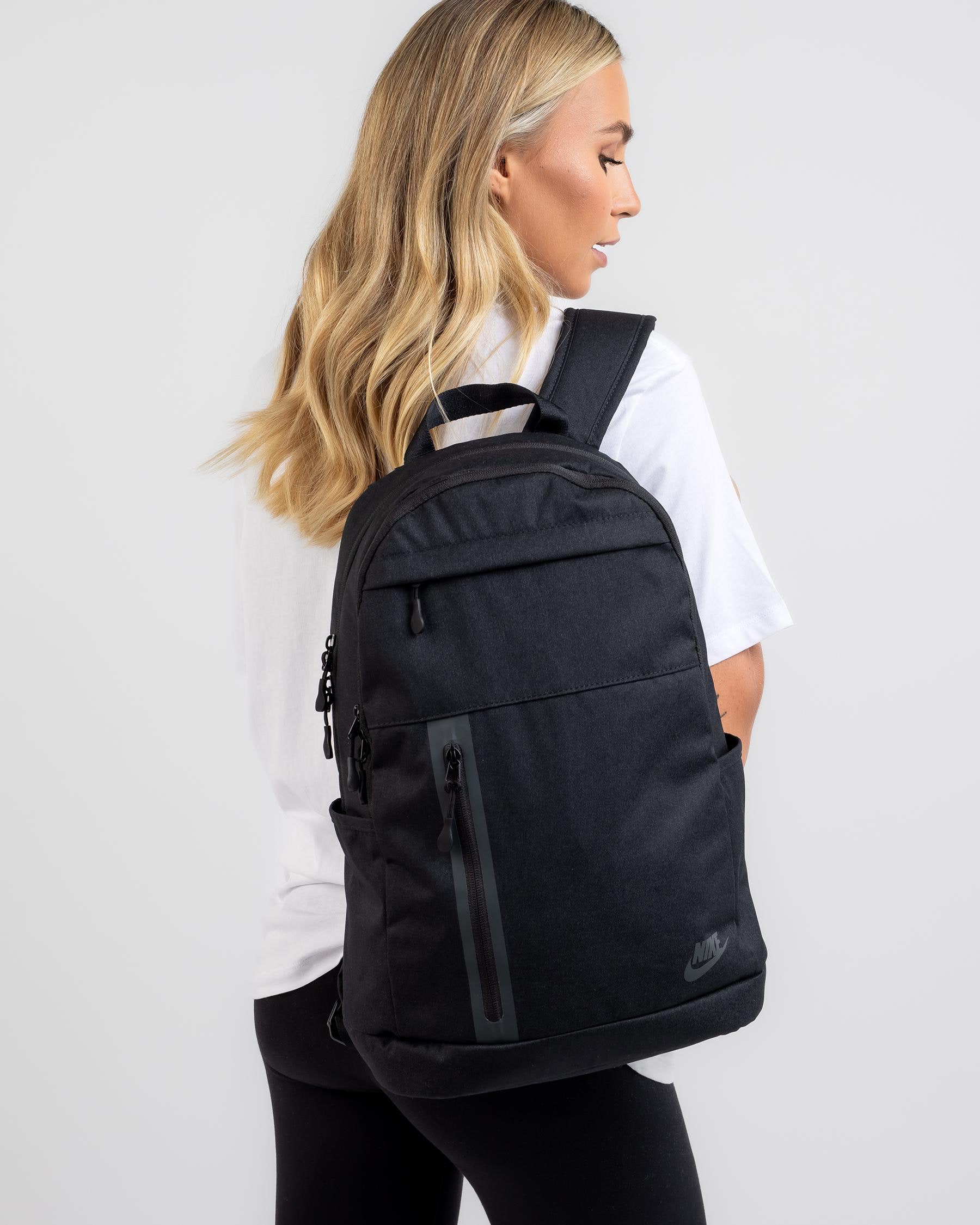 Shop Nike Elemental Premium Backpack In Black/black/anthracite - Fast ...