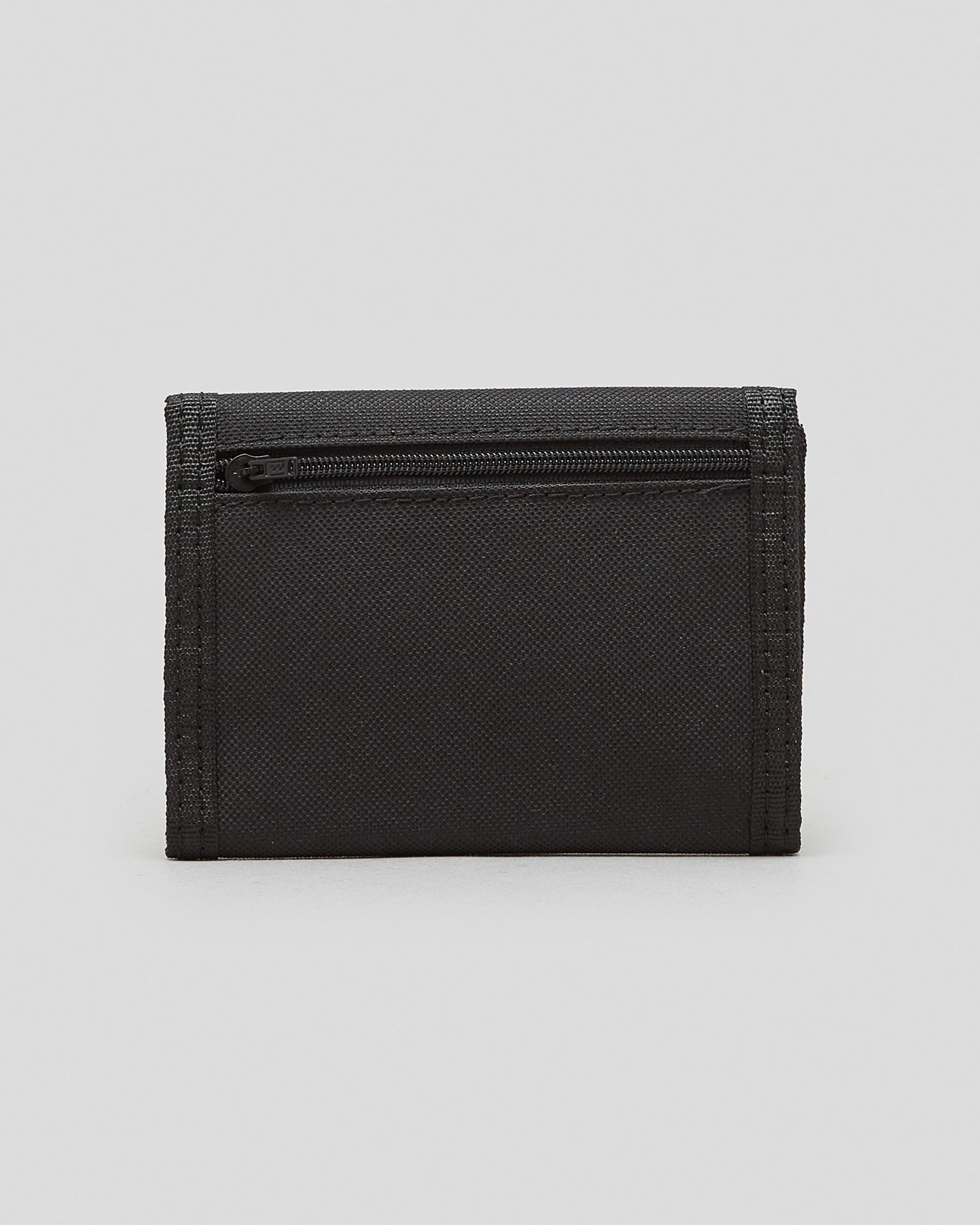Shop Billabong Tribong Trifold Wallet In Stealth Fast Shipping & Easy Returns City Beach