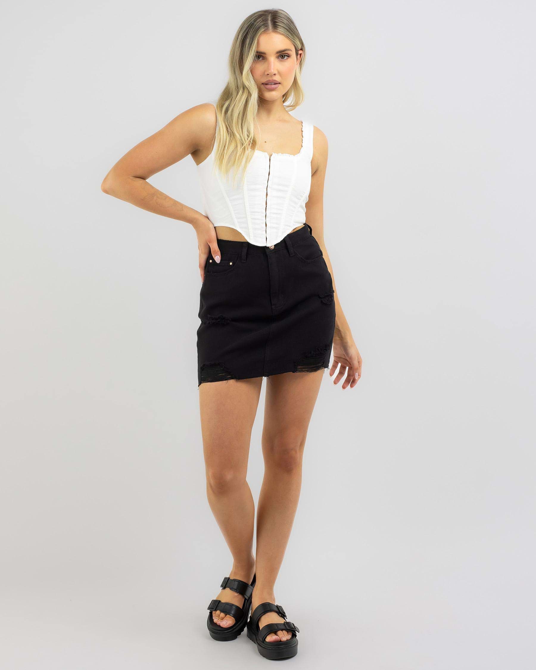 Used Lyle Skirt In Black - Fast Shipping & Easy Returns - City Beach ...