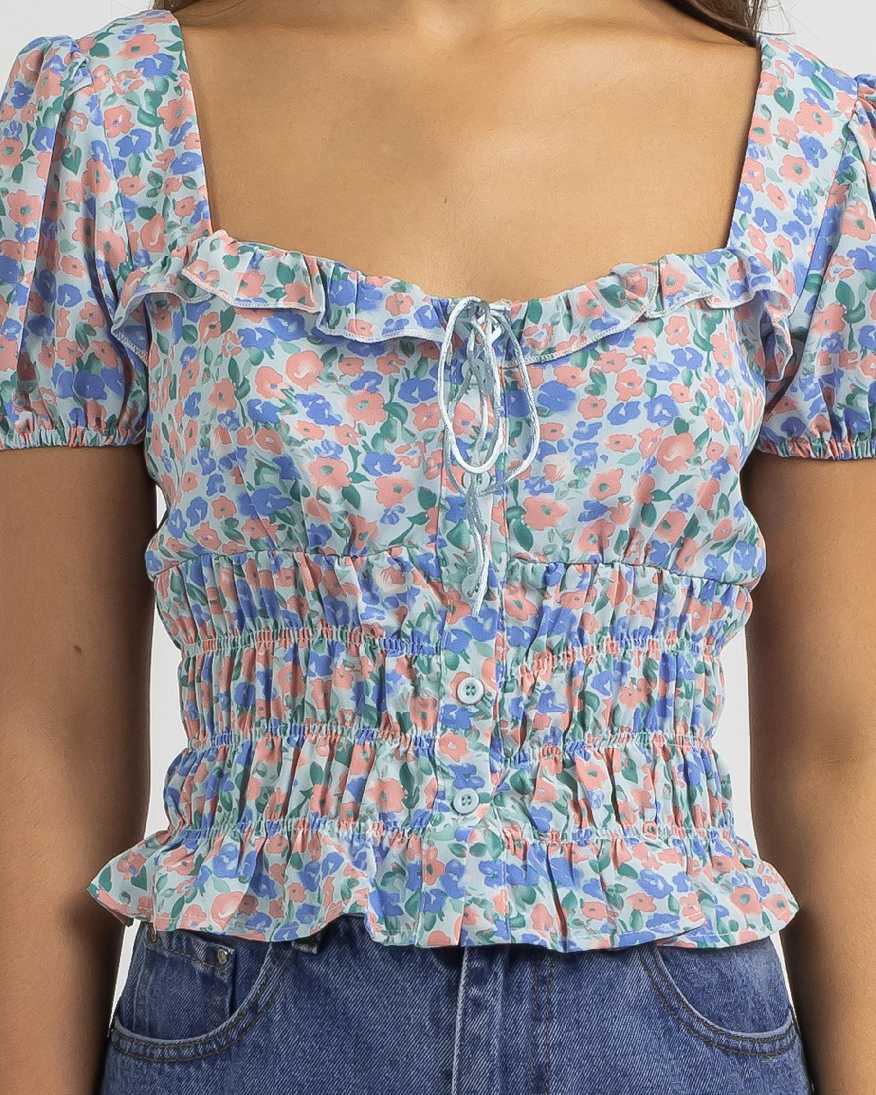 Shop Alive Girl Forest Fairy Top In Multi - Fast Shipping & Easy ...