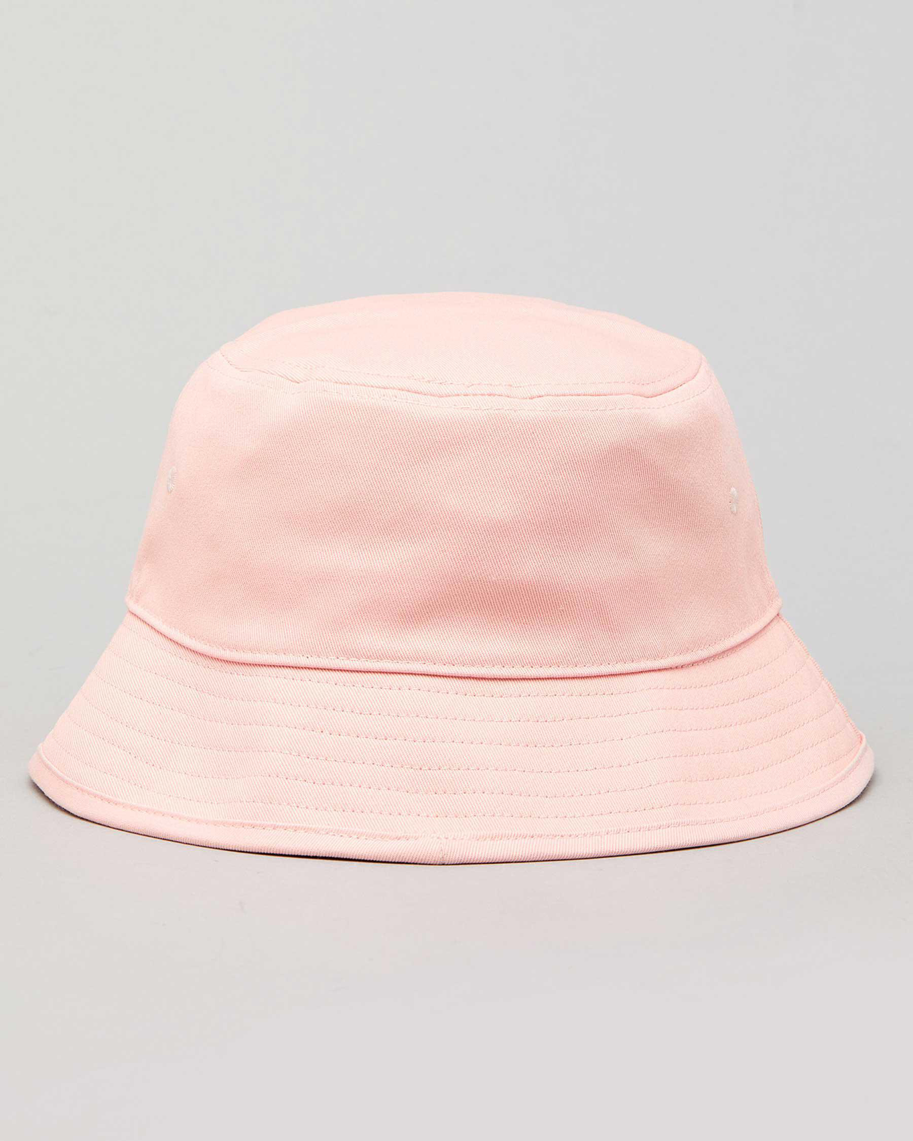 Shop adidas Classic Bucket Hat In Vapour Pink / White Fast Shipping