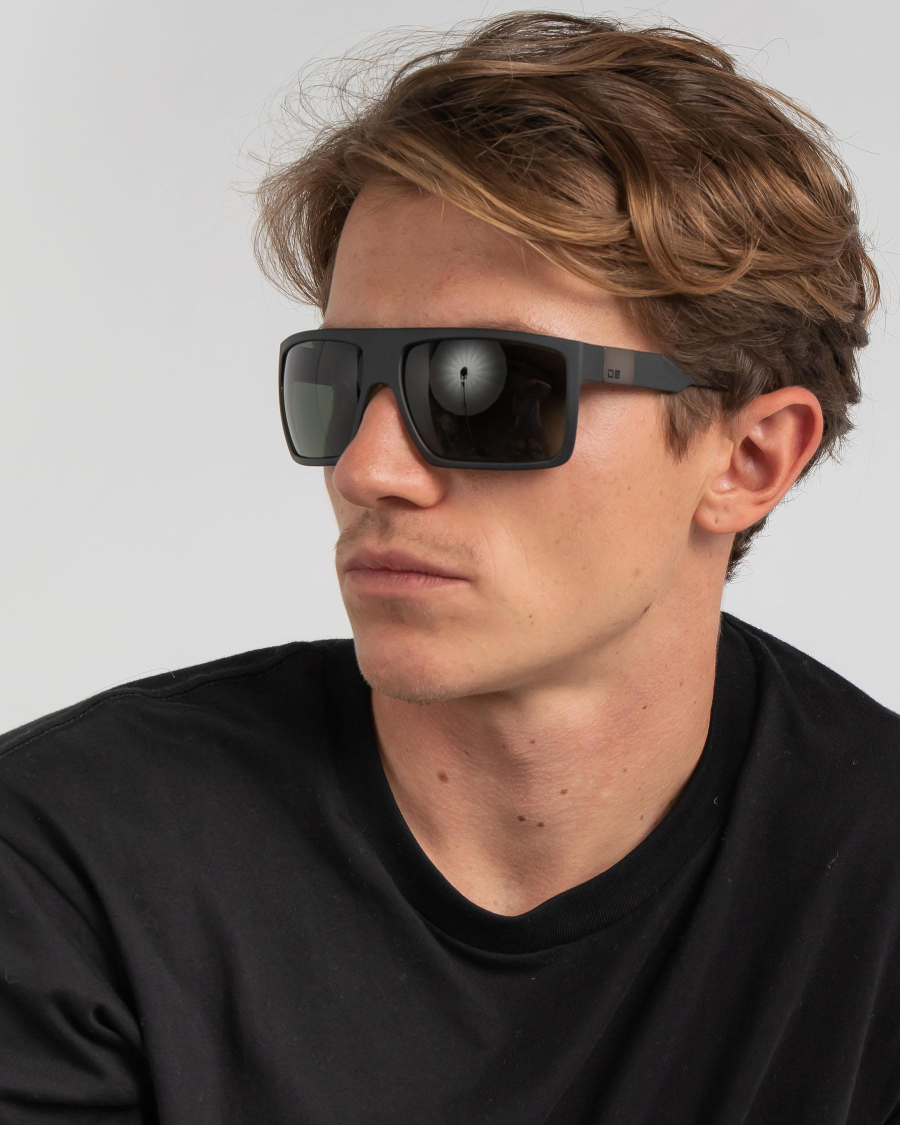 Shop Otis Capitol Sunglasses In Black/green Fast Shipping & Easy