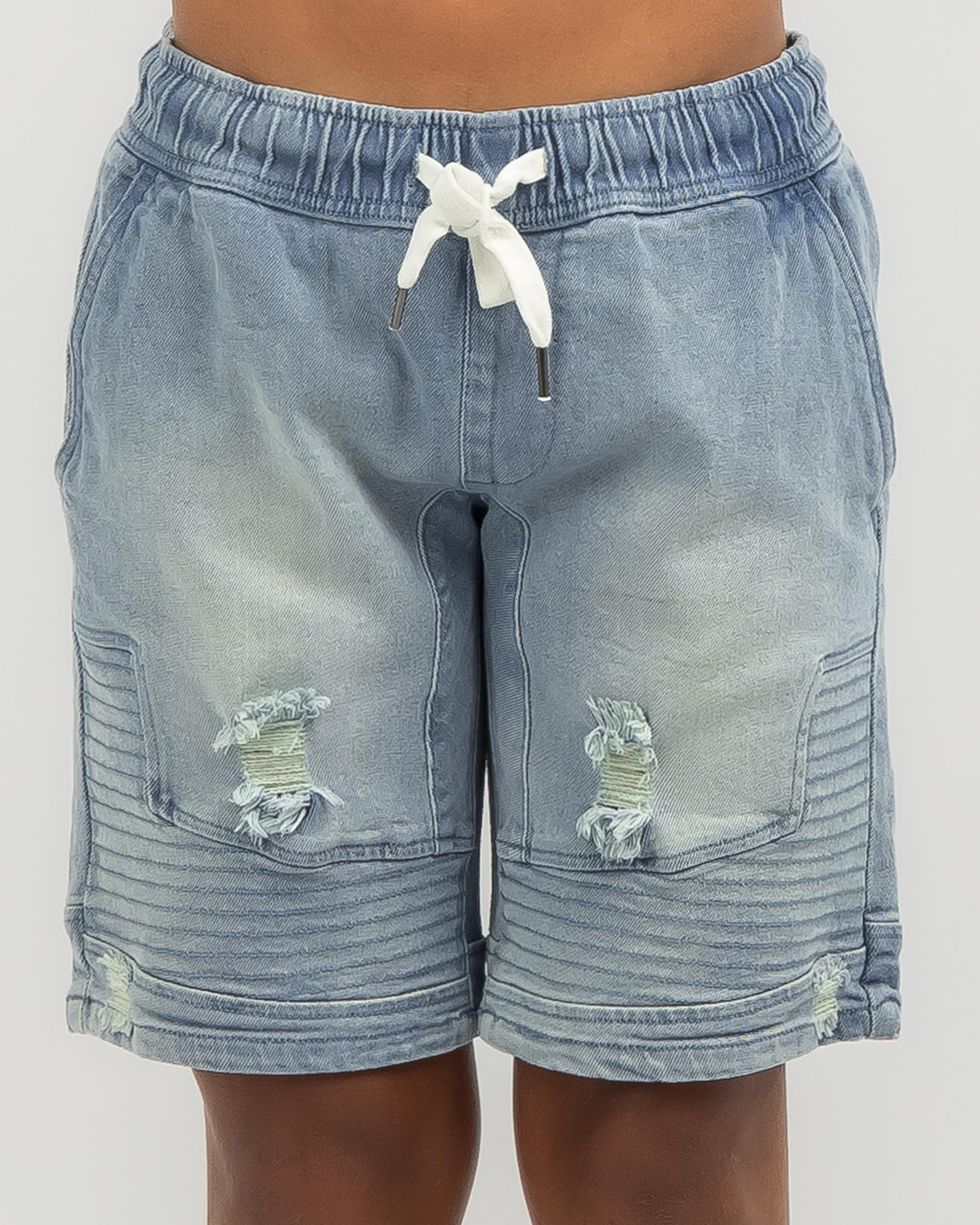 Lucid Boys' Boulevard Walk Shorts In 