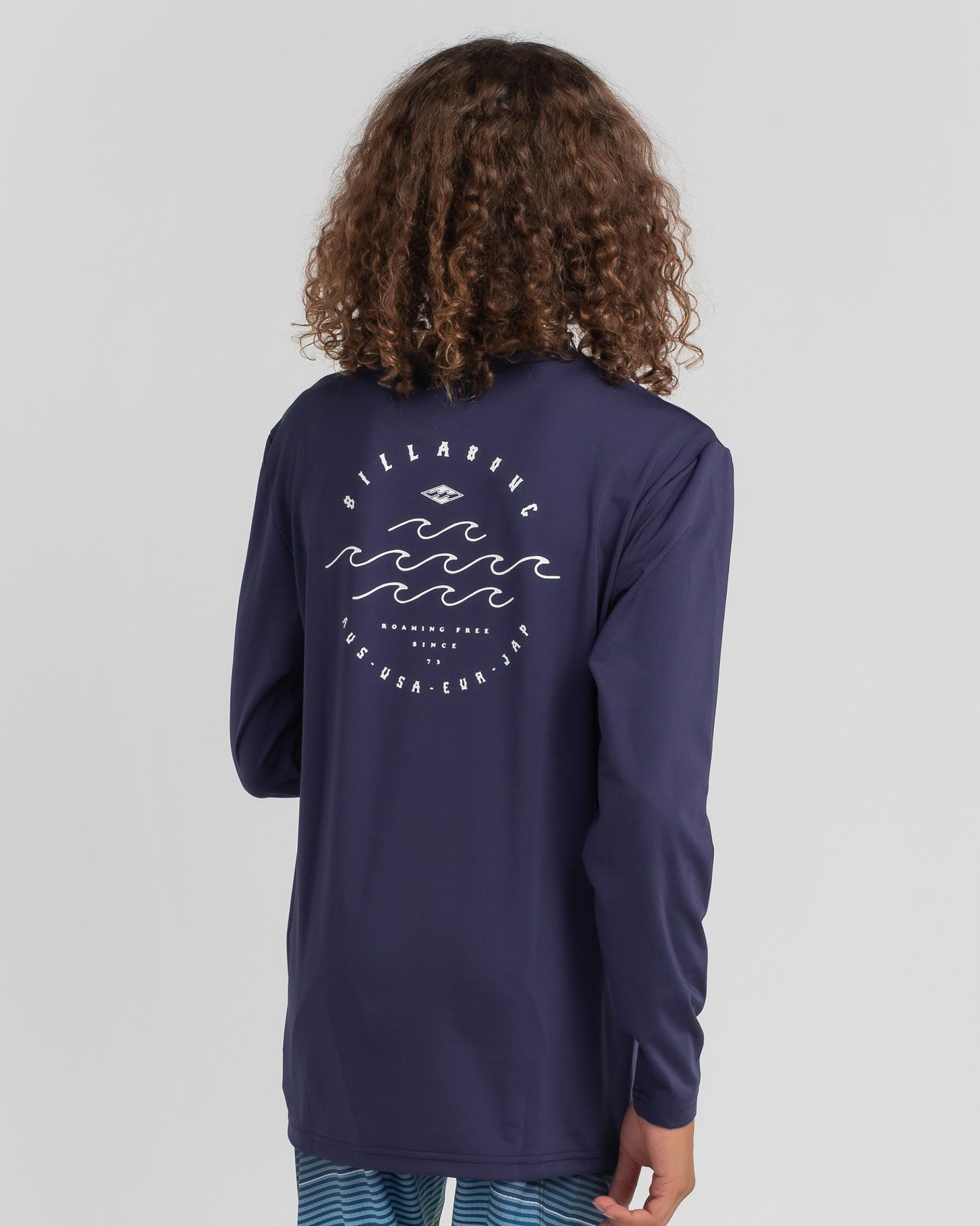 Boys Wavey Davey Long Sleeve Suntop