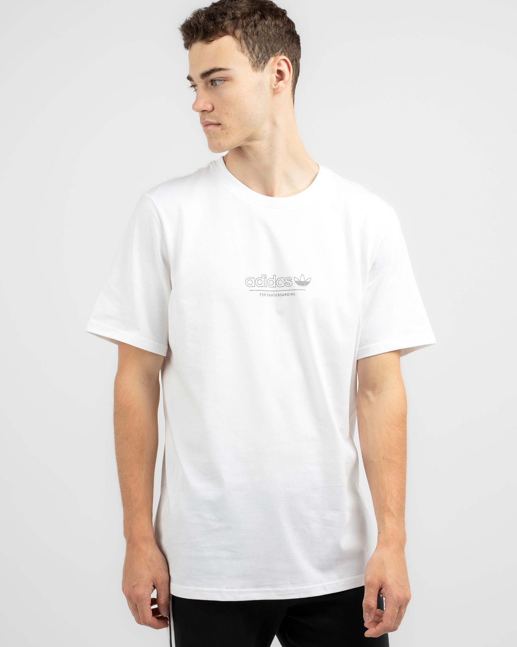 Adidas 4.0 Strike T-Shirt In White - Fast Shipping & Easy Returns ...