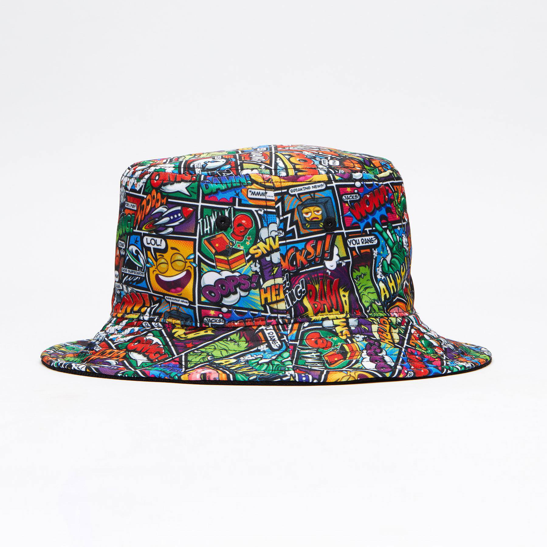 Jacks Kaboom Bucket Hat In Multi/black Fast Shipping & Easy Returns