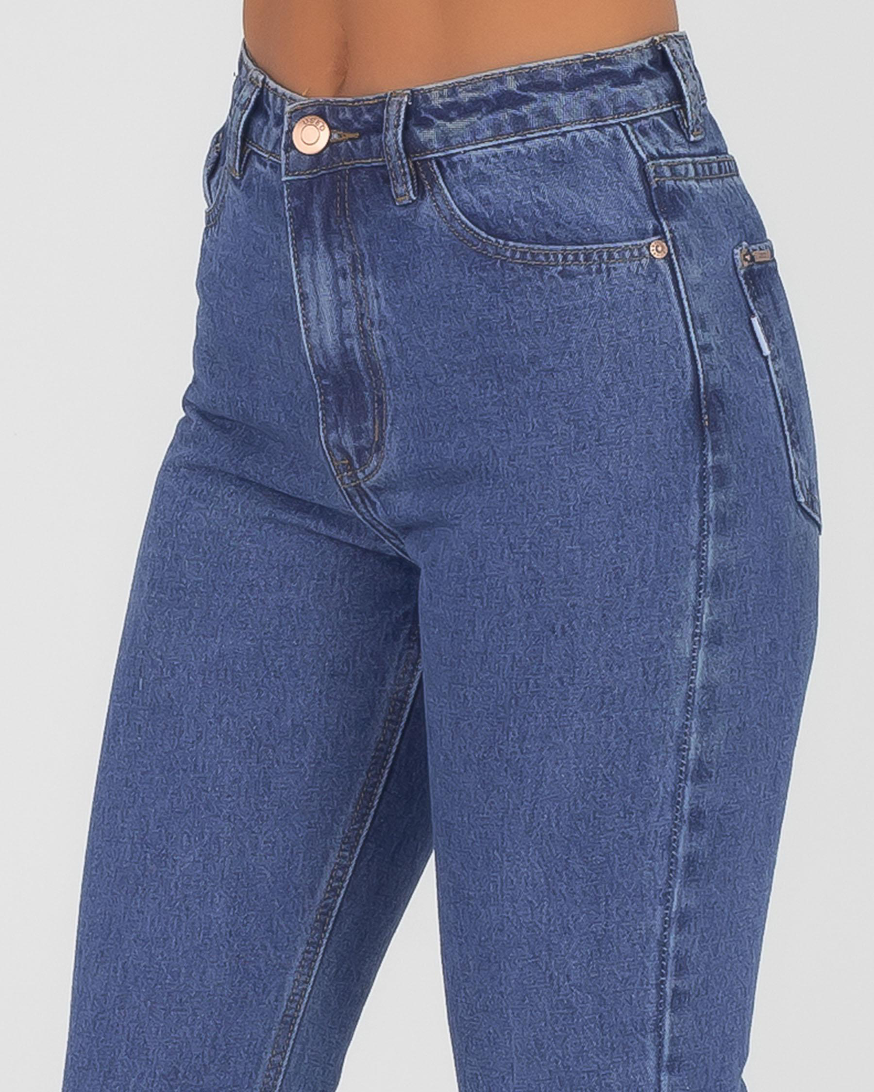 Used Dixon Mom Jeans In Dark Mid | City 