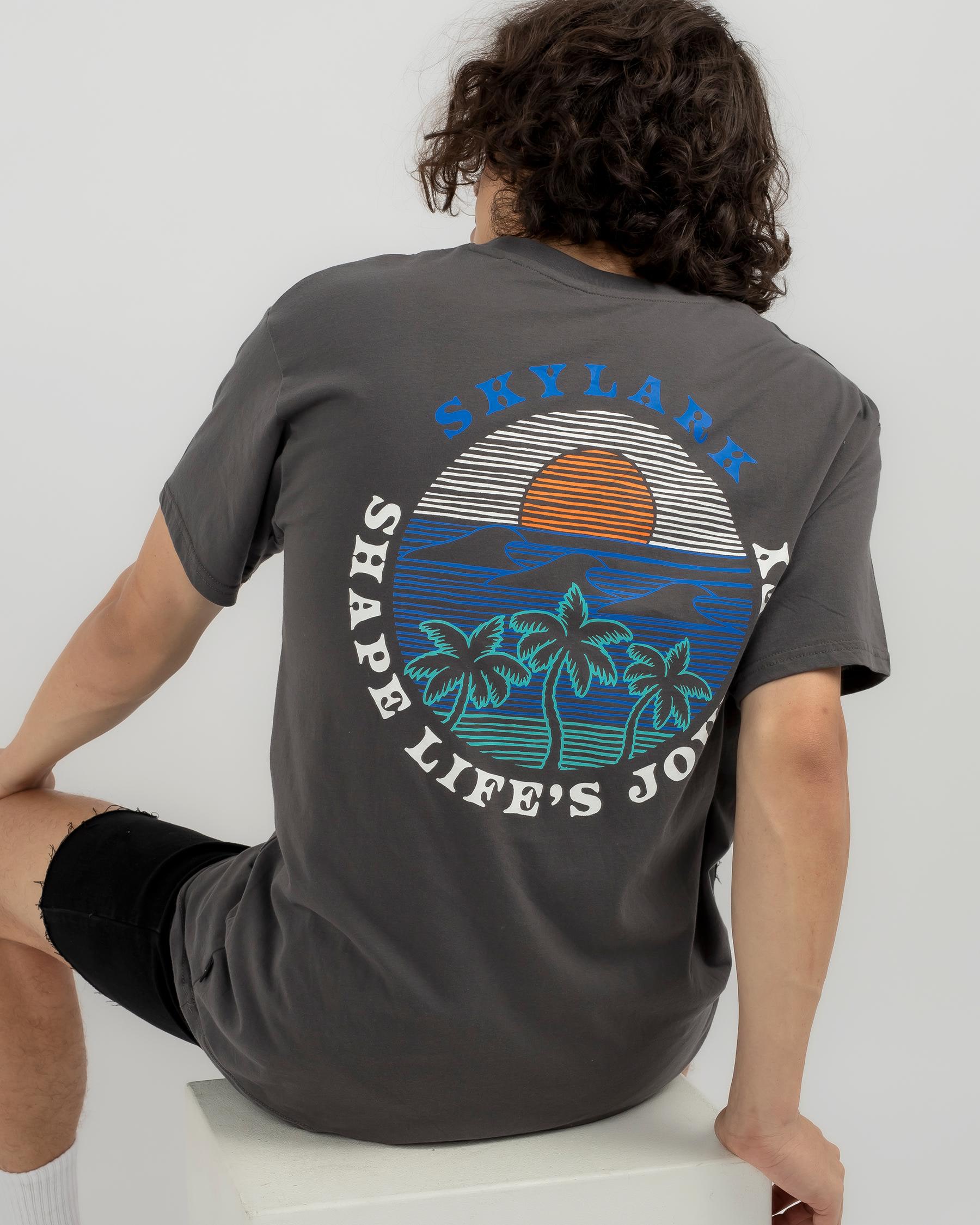 Shop Skylark Sunsets T-Shirt In Charcoal - Fast Shipping & Easy Returns ...