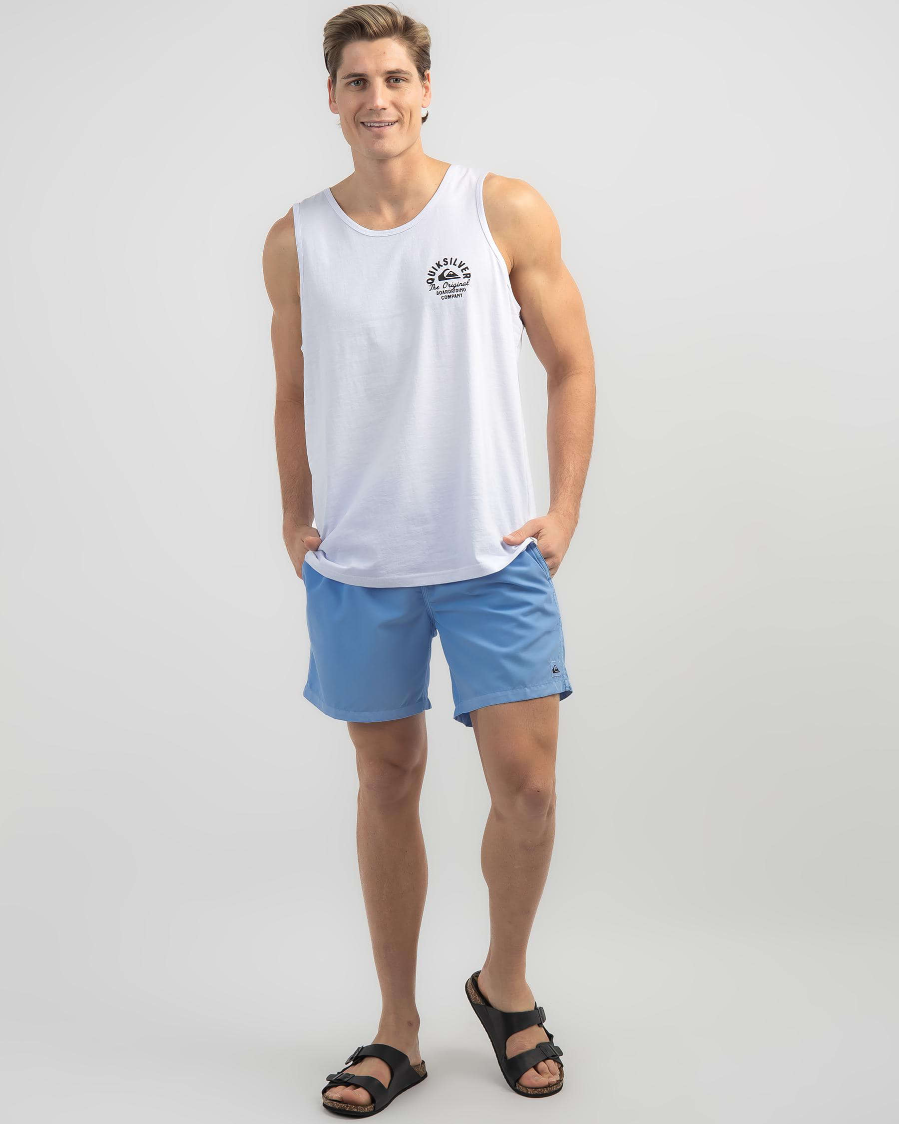 Shop Quiksilver Everyday Surfwash Volley In Clear Sky - Fast Shipping ...