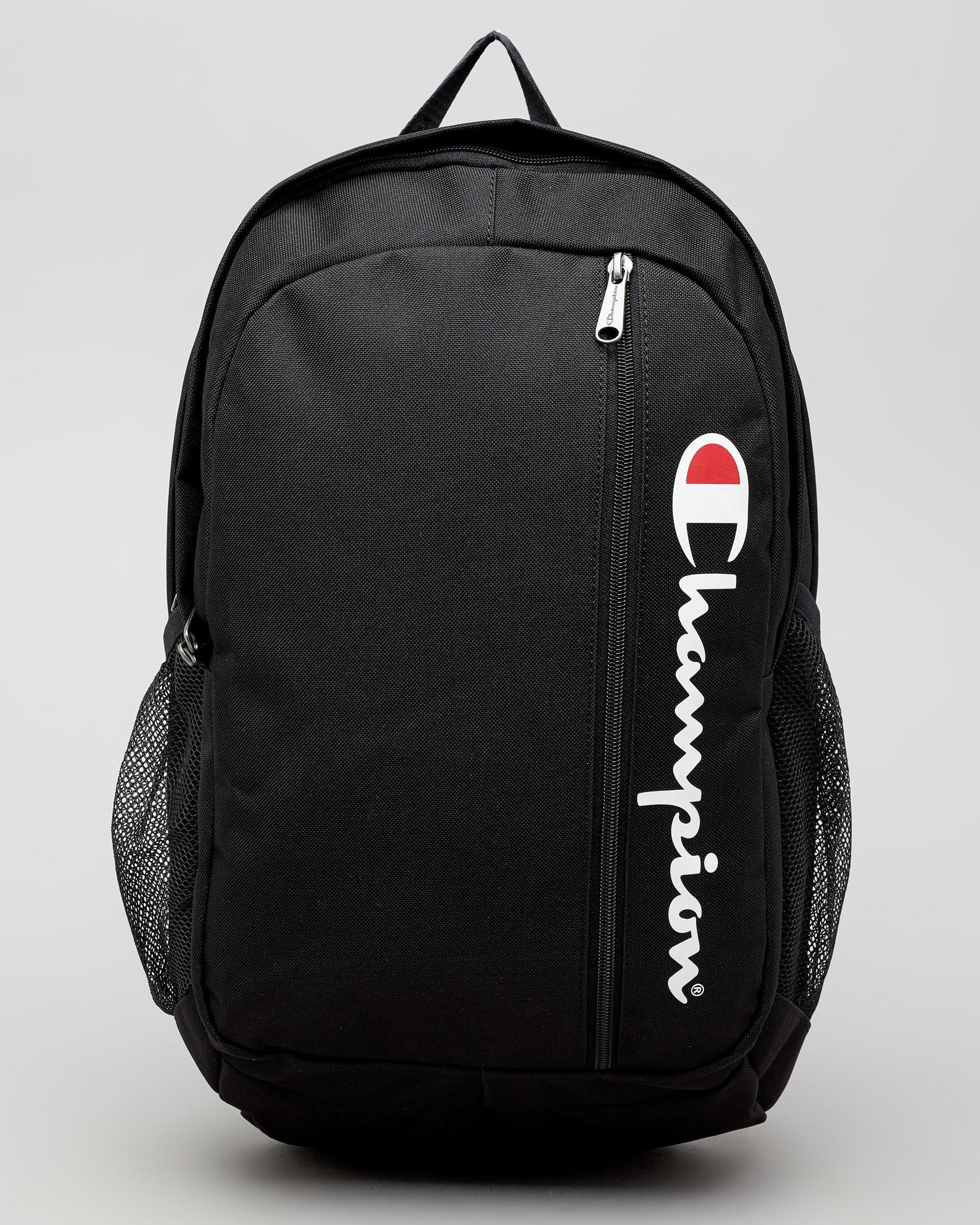 black backpack champion