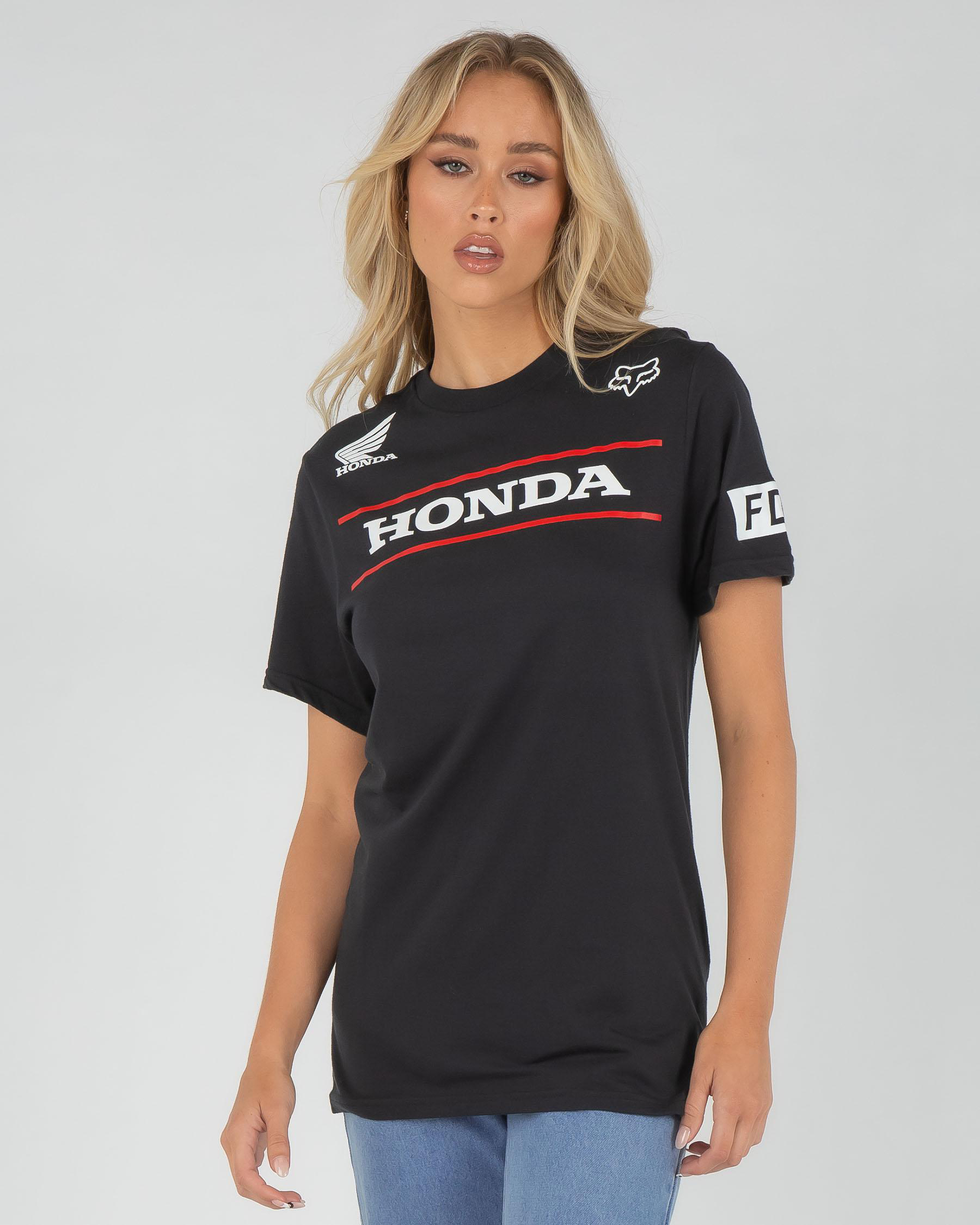 Fox Racing Honda T-Shirt - Men's T-Shirts in Black | Buckle