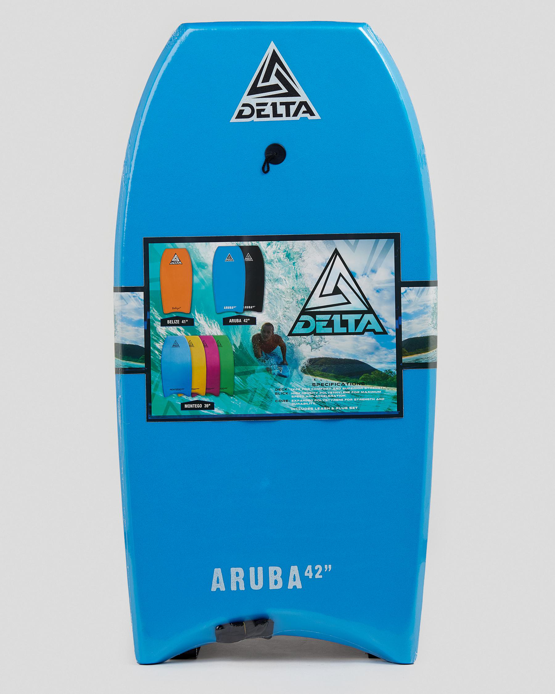 Shop Delta Bodyboards Abura 42" Bodyboard In Blue Fast Shipping