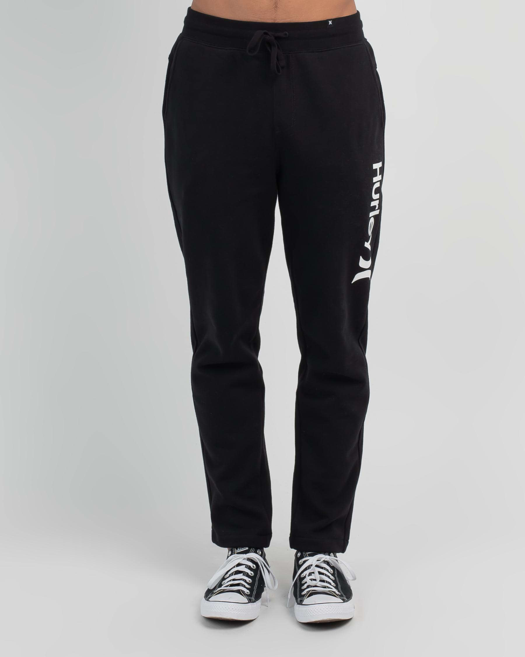 Hurley OAO Track Pants In Black - Fast Shipping & Easy Returns - City ...