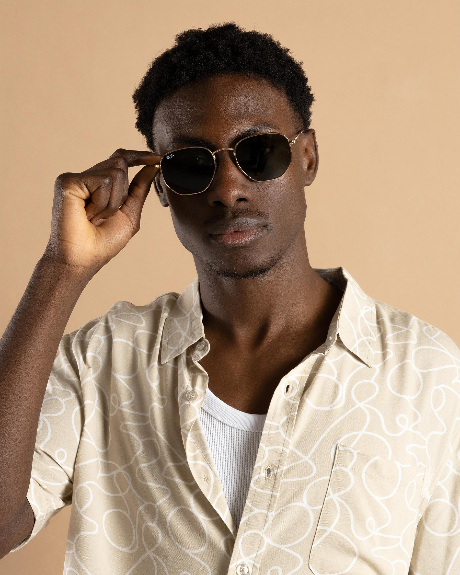 RayBan Jack 0RB3565 Sunglasses In Legend Gold W/green Fast Shipping