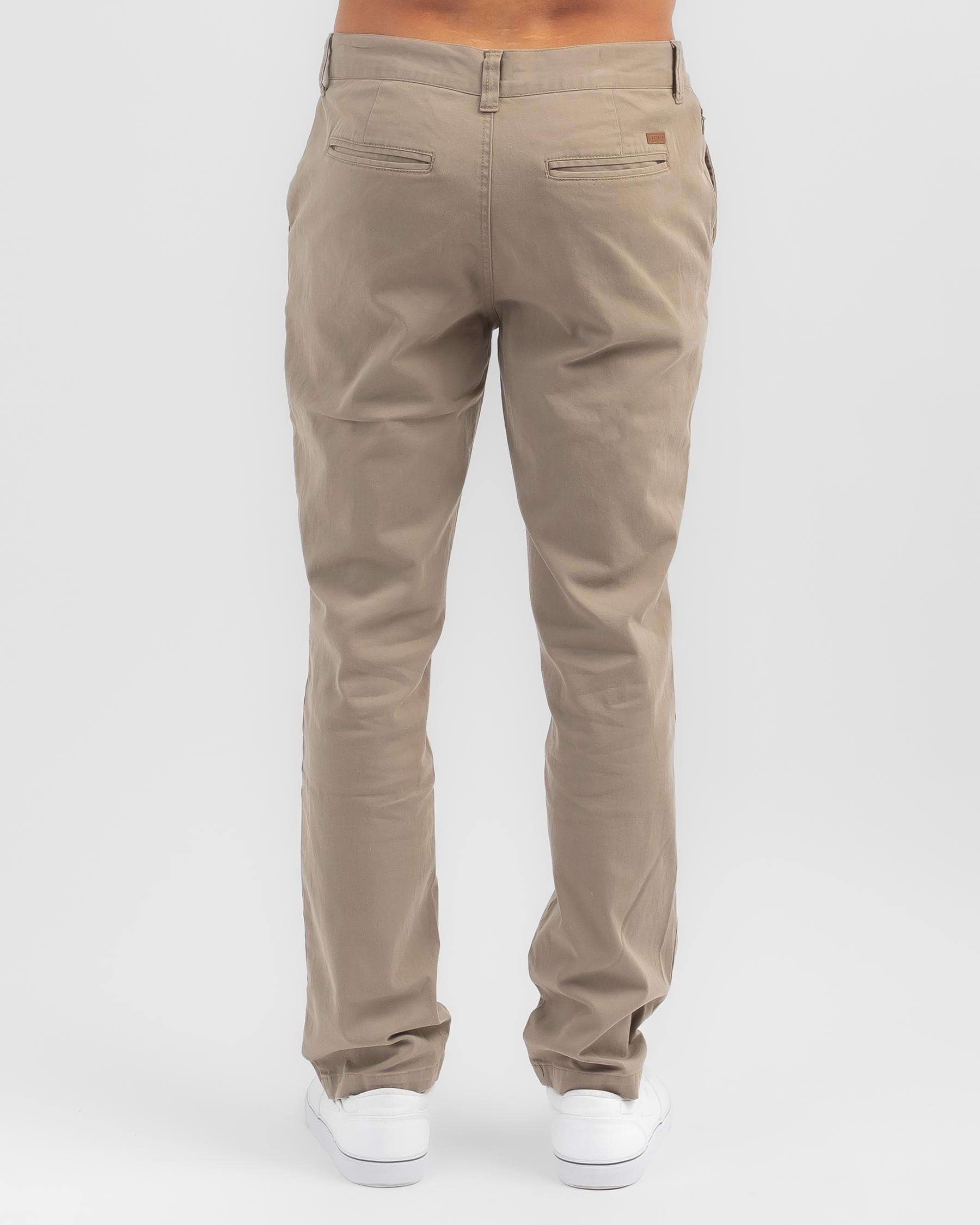 Lucid Direct Pants In Sand - Fast Shipping & Easy Returns - City Beach ...