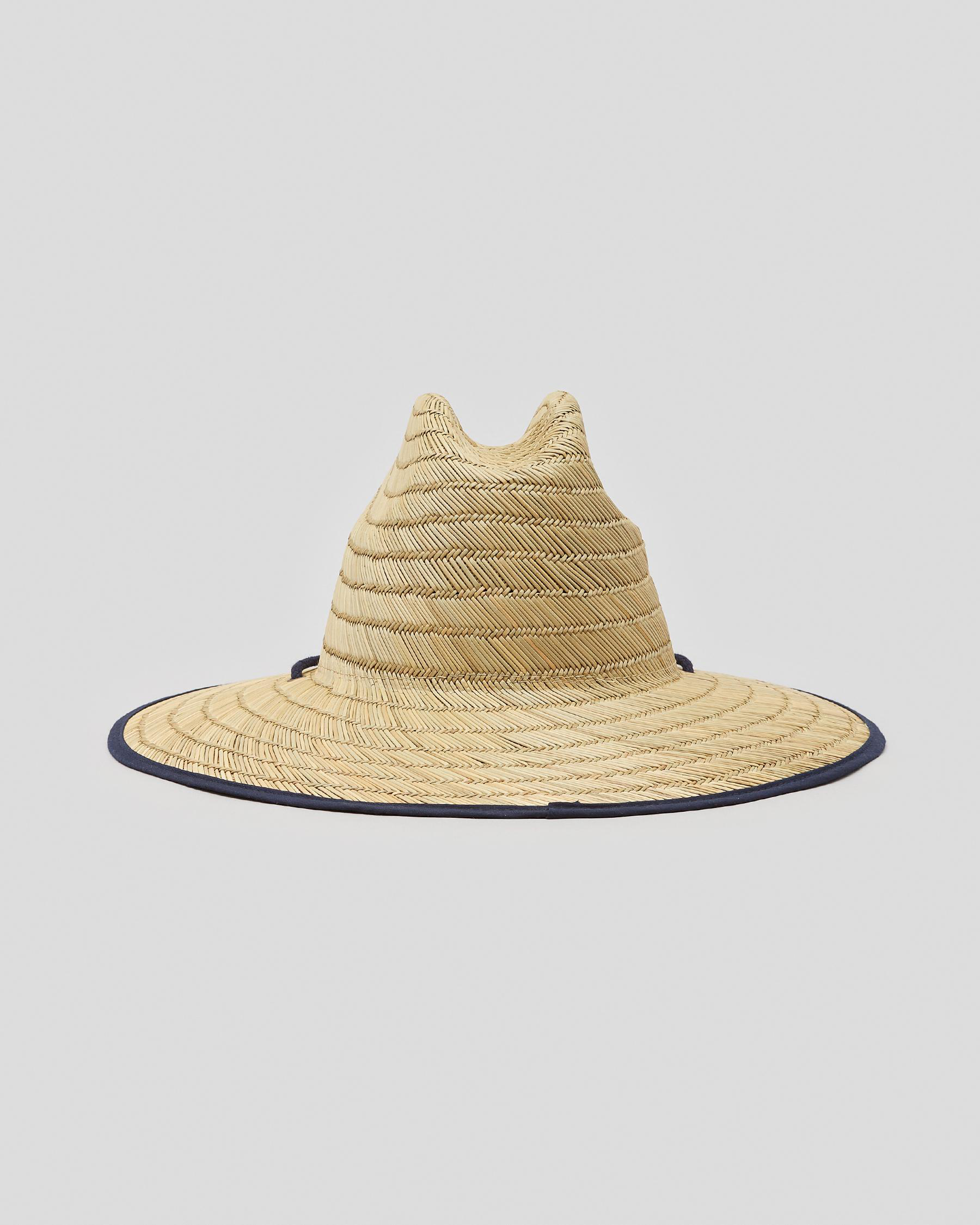 Corona Wide Brim Straw Hat In Natural 