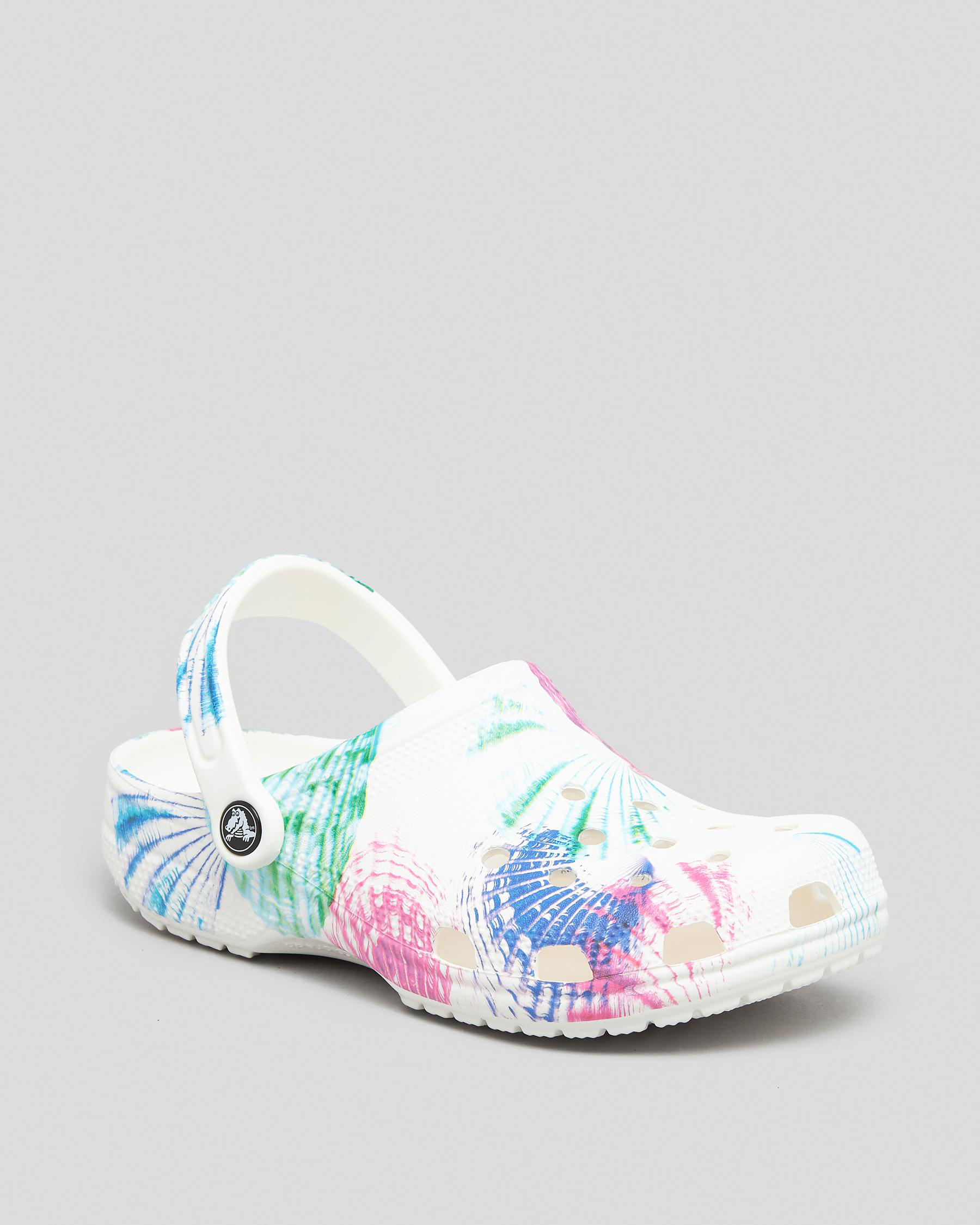 Crocs Cyber Beach Classic Clog In Multi/white | City Beach New Zealand