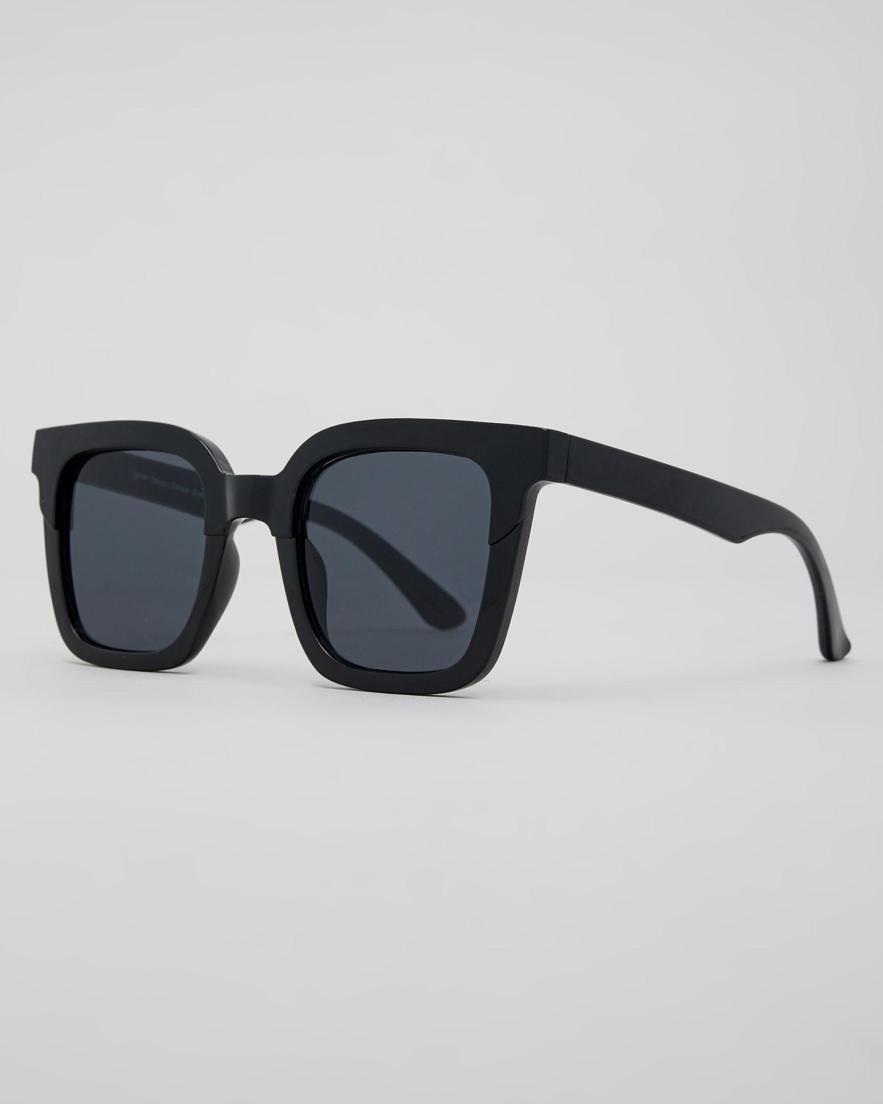 Shop Indie Eyewear Soho Sunglasses In Black/black Fast Shipping