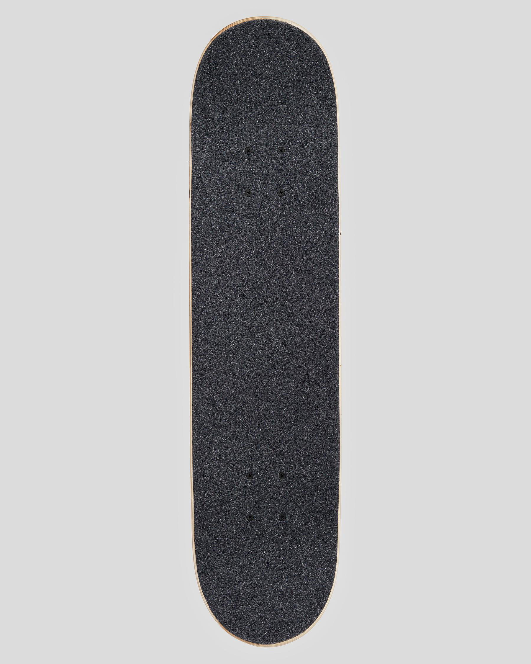 Shop Blind Bust Out Reaper 7.625" Complete Skateboard In White Fast