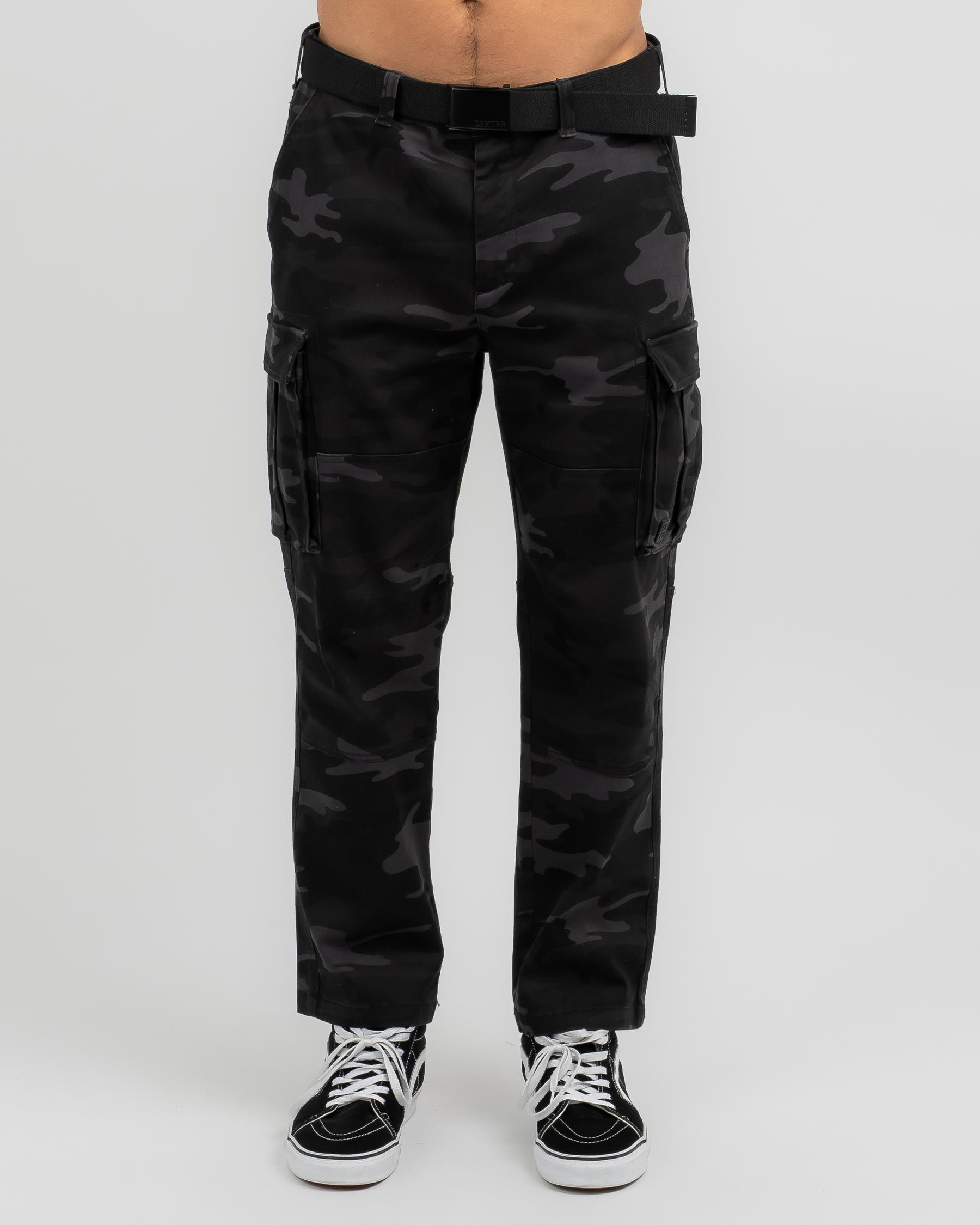 Dexter Annihilate Cargo Pants In Black Camo - Fast Shipping & Easy ...