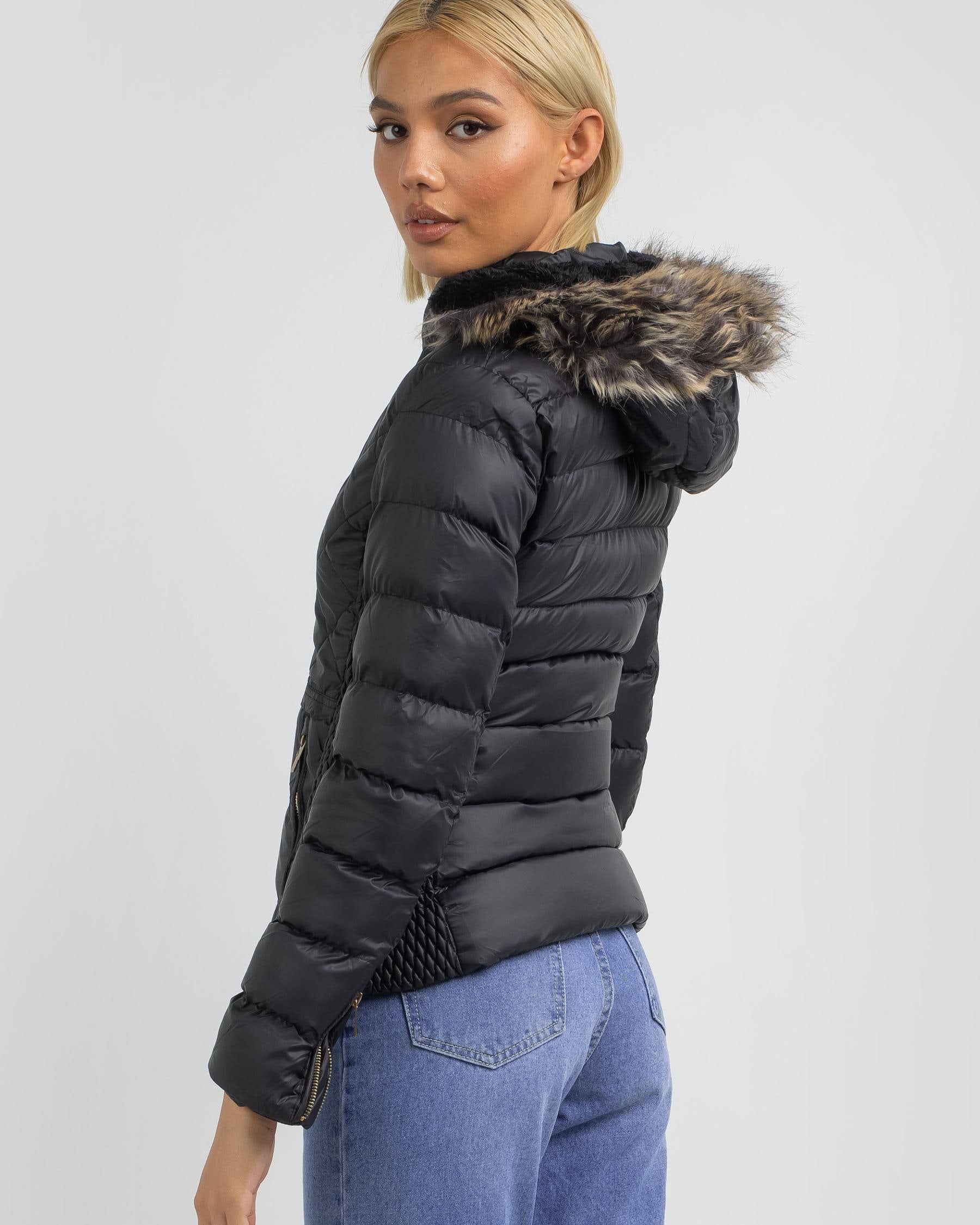 Used Palermo Puffer Jacket In Black - Fast Shipping & Easy Returns ...