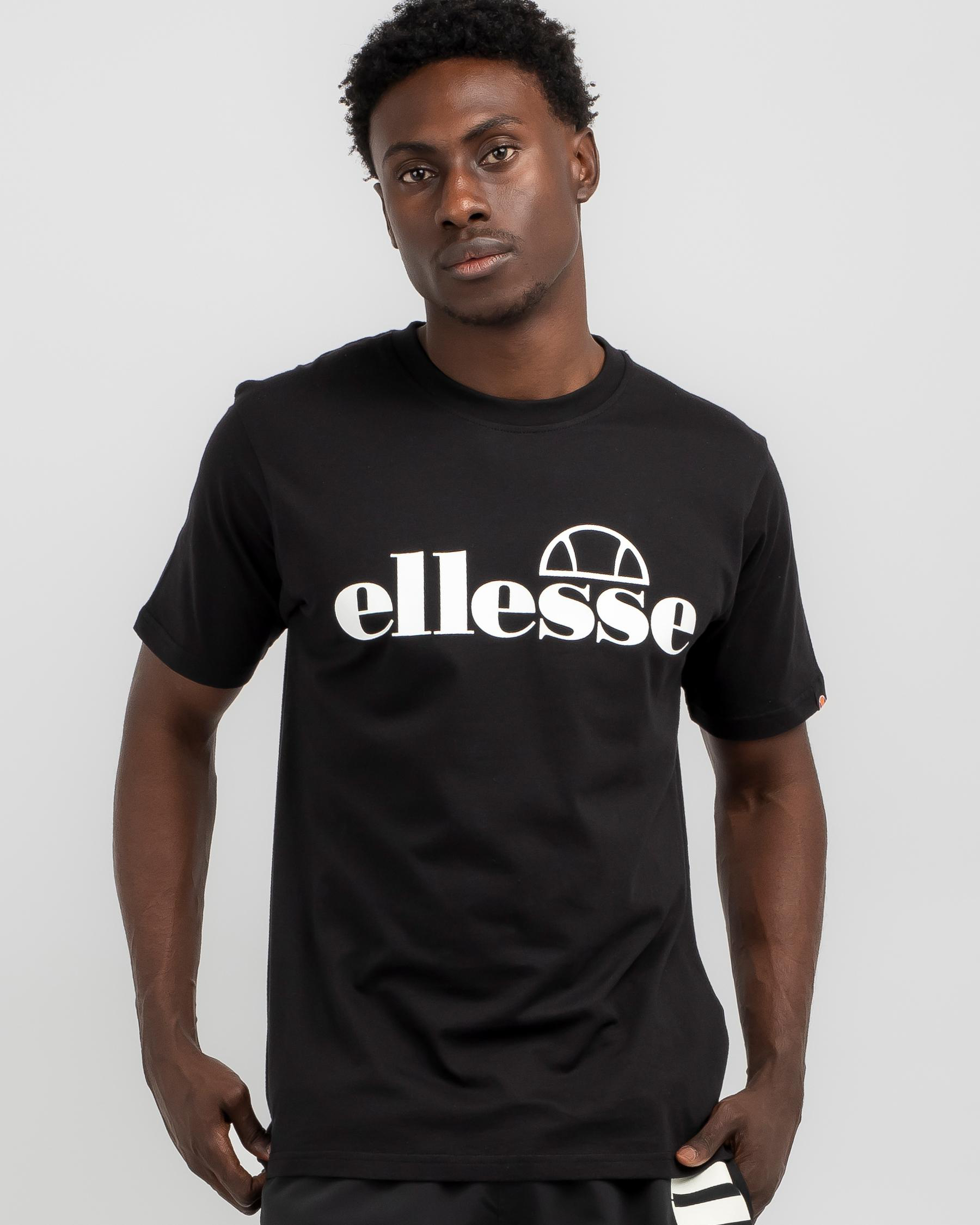Shop Ellesse Fuenti T-Shirt In Black - Fast Shipping & Easy Returns ...