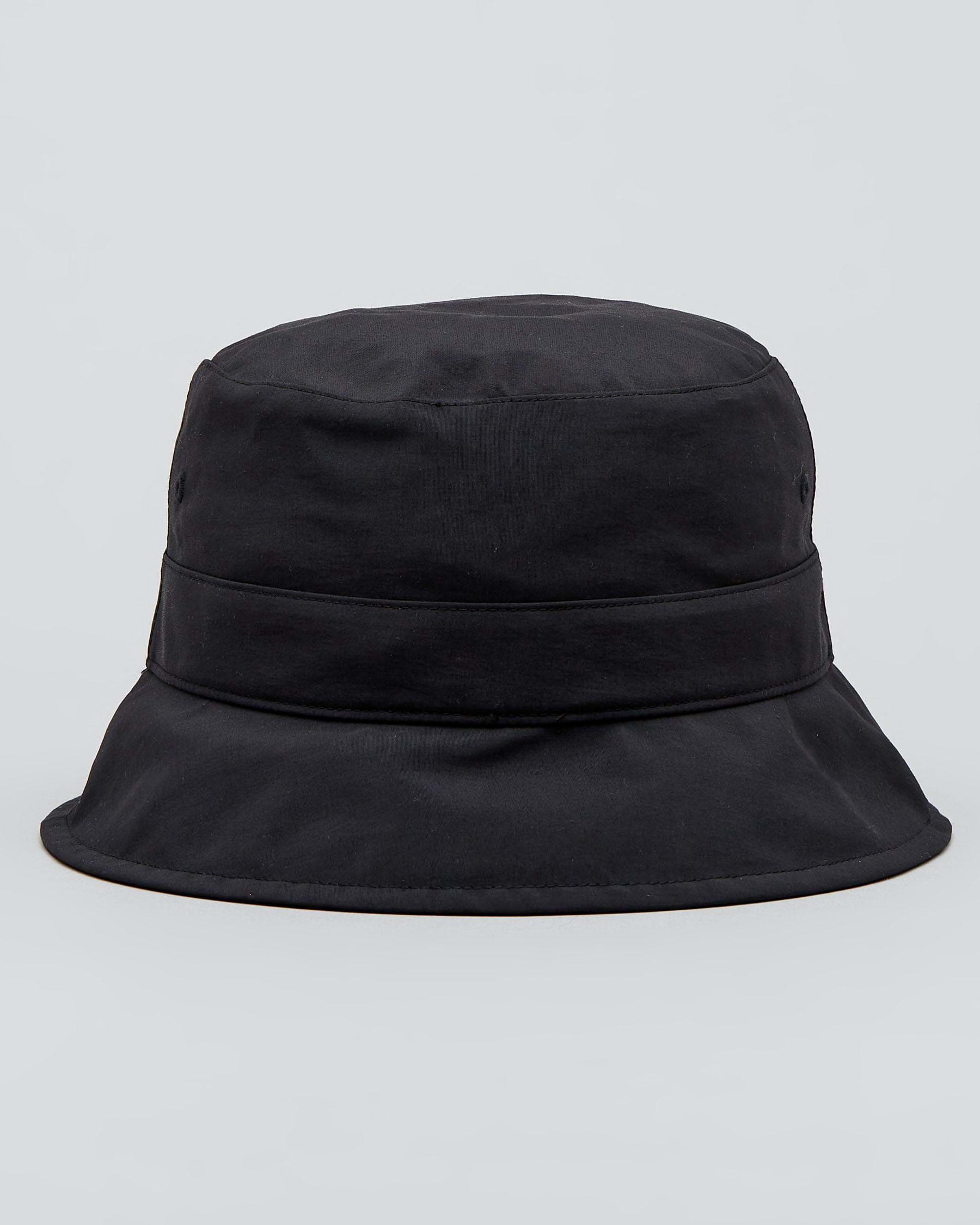 Shop Reebok CL FO Bucket Hat In Black/black - Fast Shipping & Easy ...