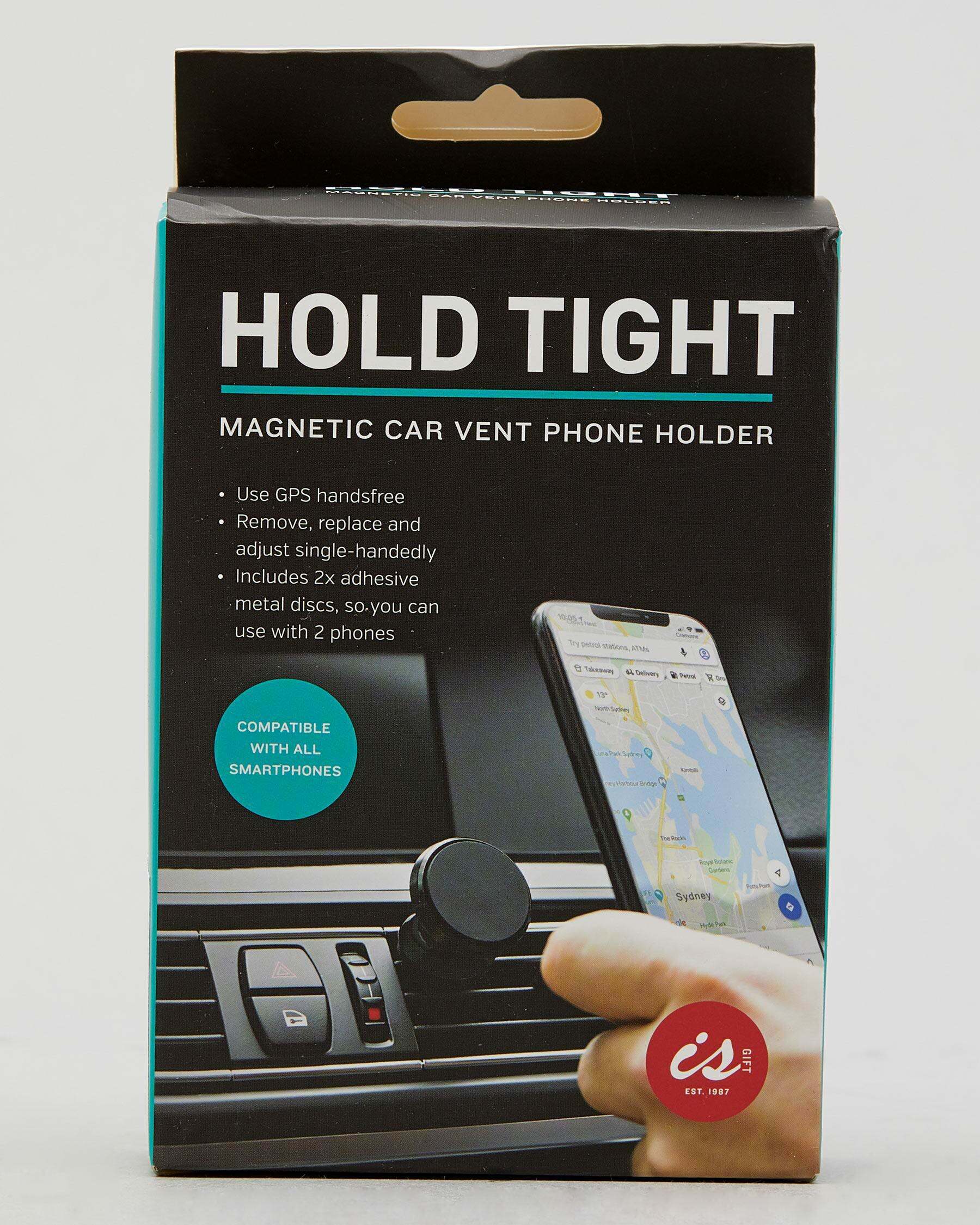 Shop Independence Studio Car Vent Phone Holder In Black Fast