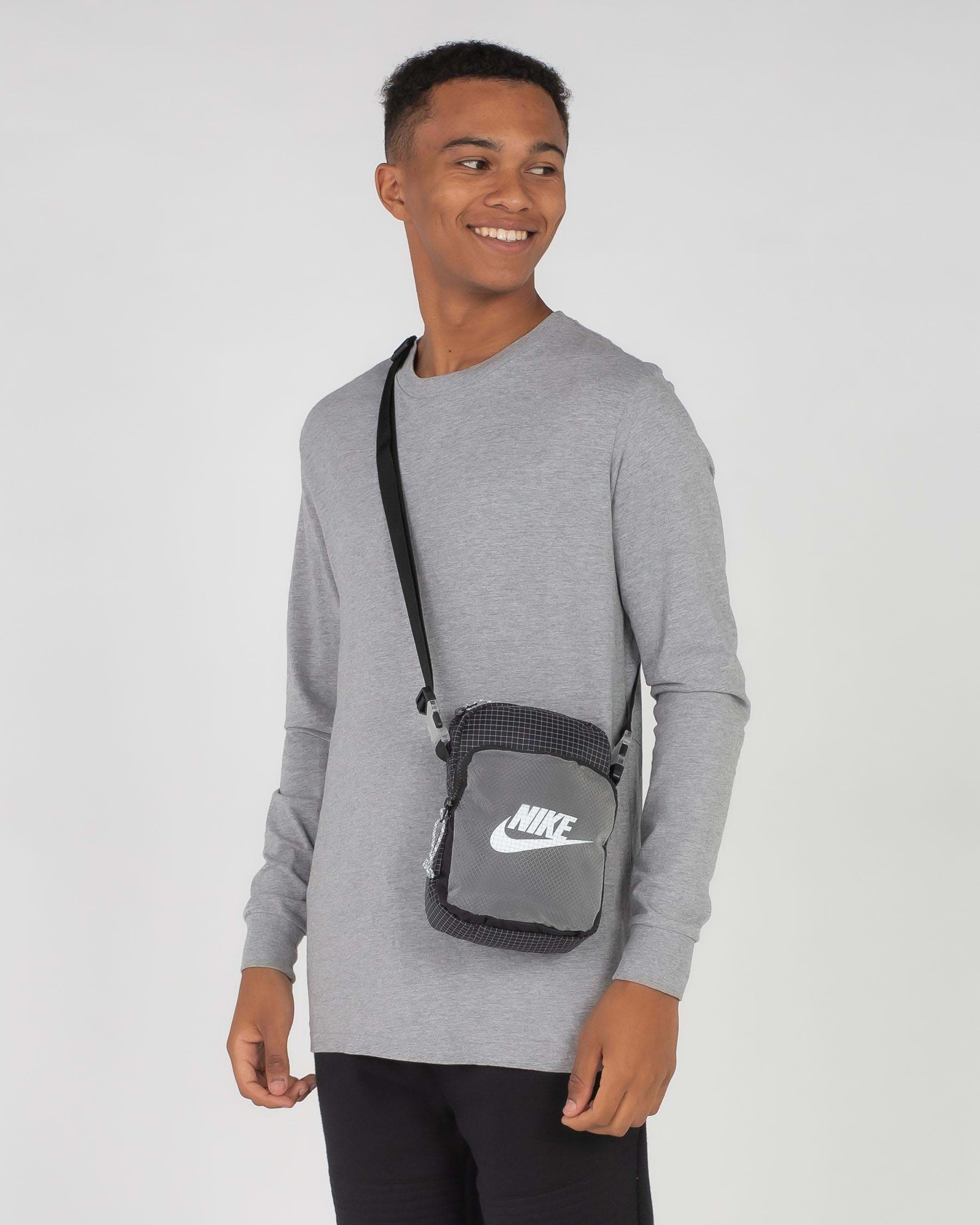 Nike Heritage Crossbody Bag In Black/black/white - FREE* Shipping & Easy  Returns - City Beach United States