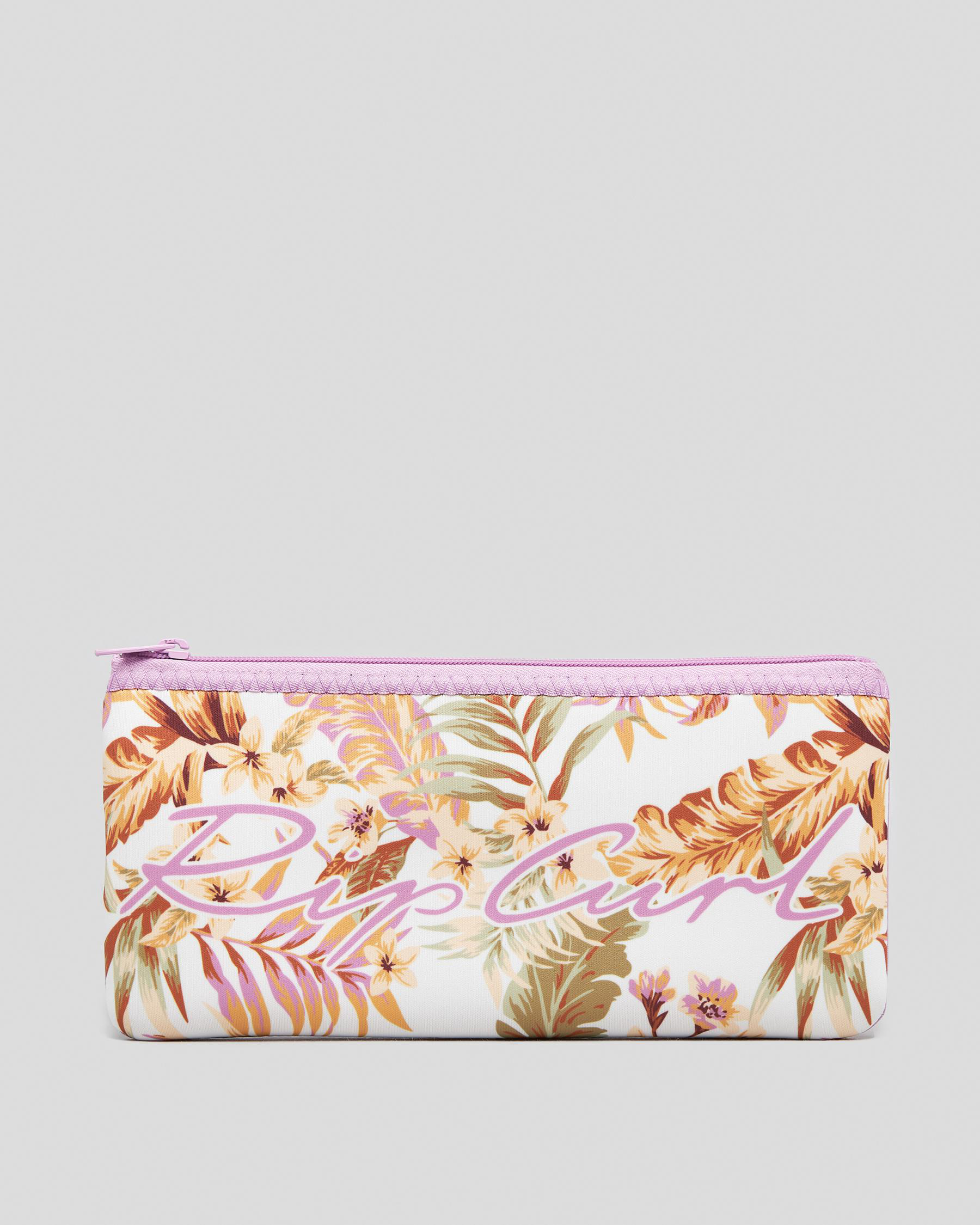 Shop Rip Curl Small Pencil Case In White Fast Shipping & Easy Returns