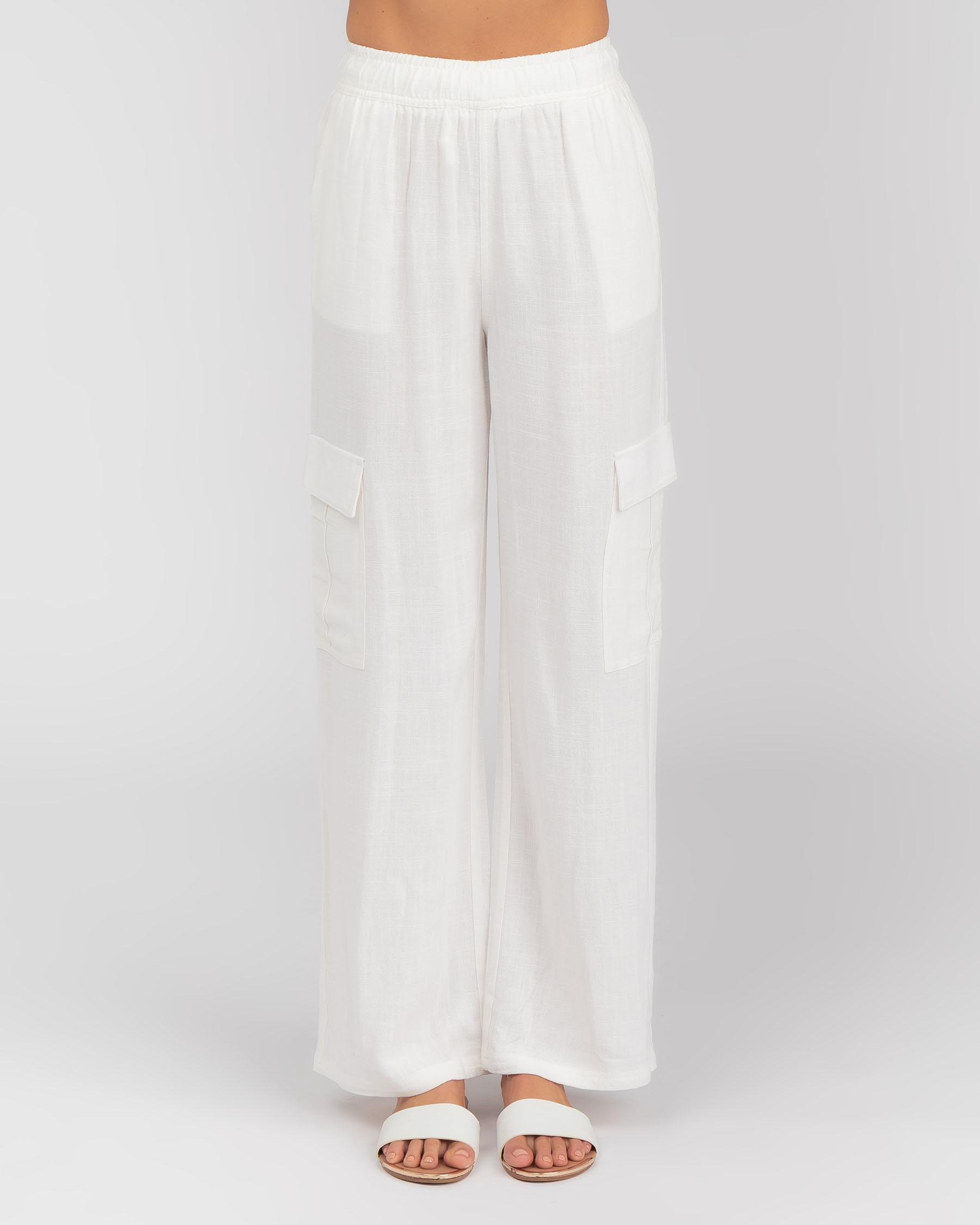 City beach white pants Clearance