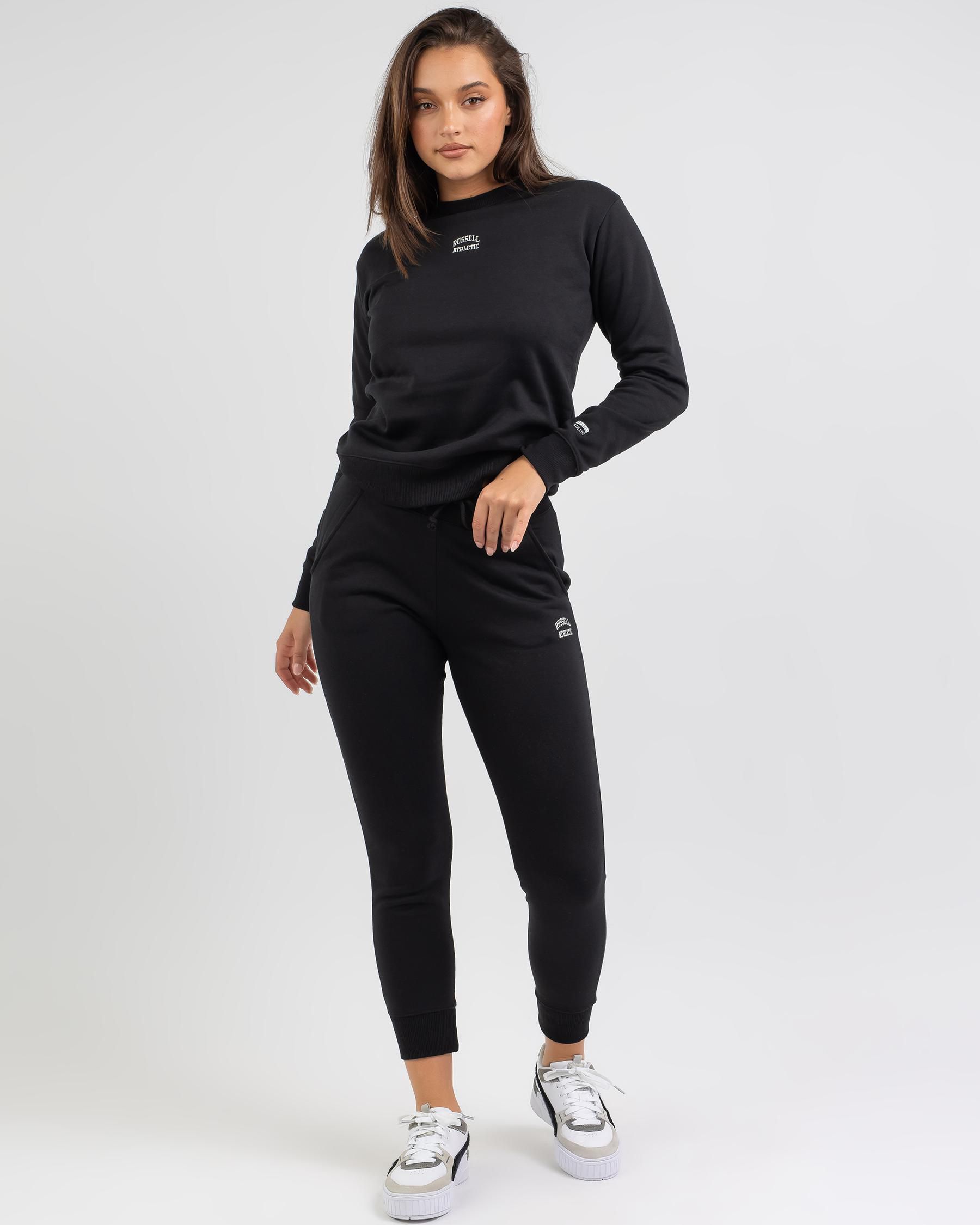 Shop Russell Athletic Originals Track Pants In Black Fast Shipping & Easy Returns City Beach