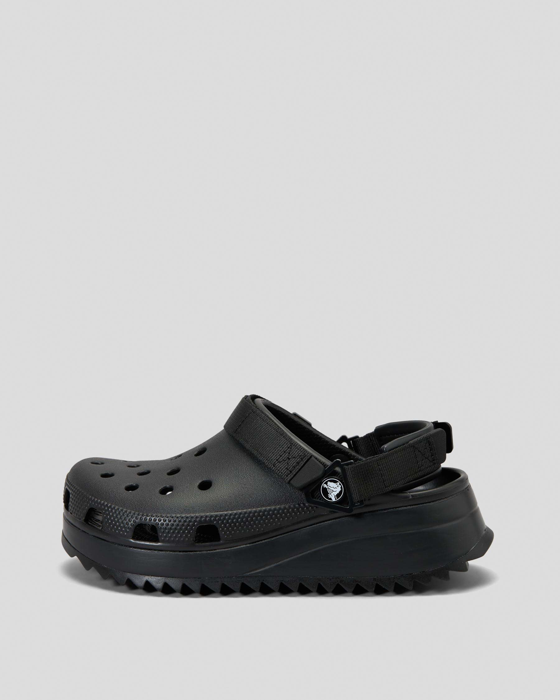 Crocs Classic Hiker Clogs In Black - Fast Shipping & Easy Returns ...
