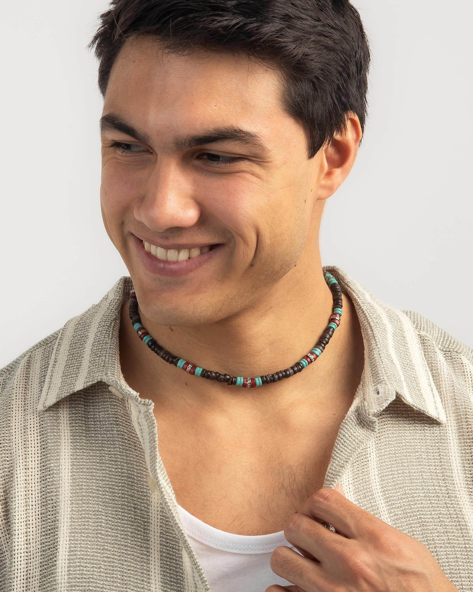 Two Tribes Kuta Necklace In Brown FREE* Shipping & Easy Returns