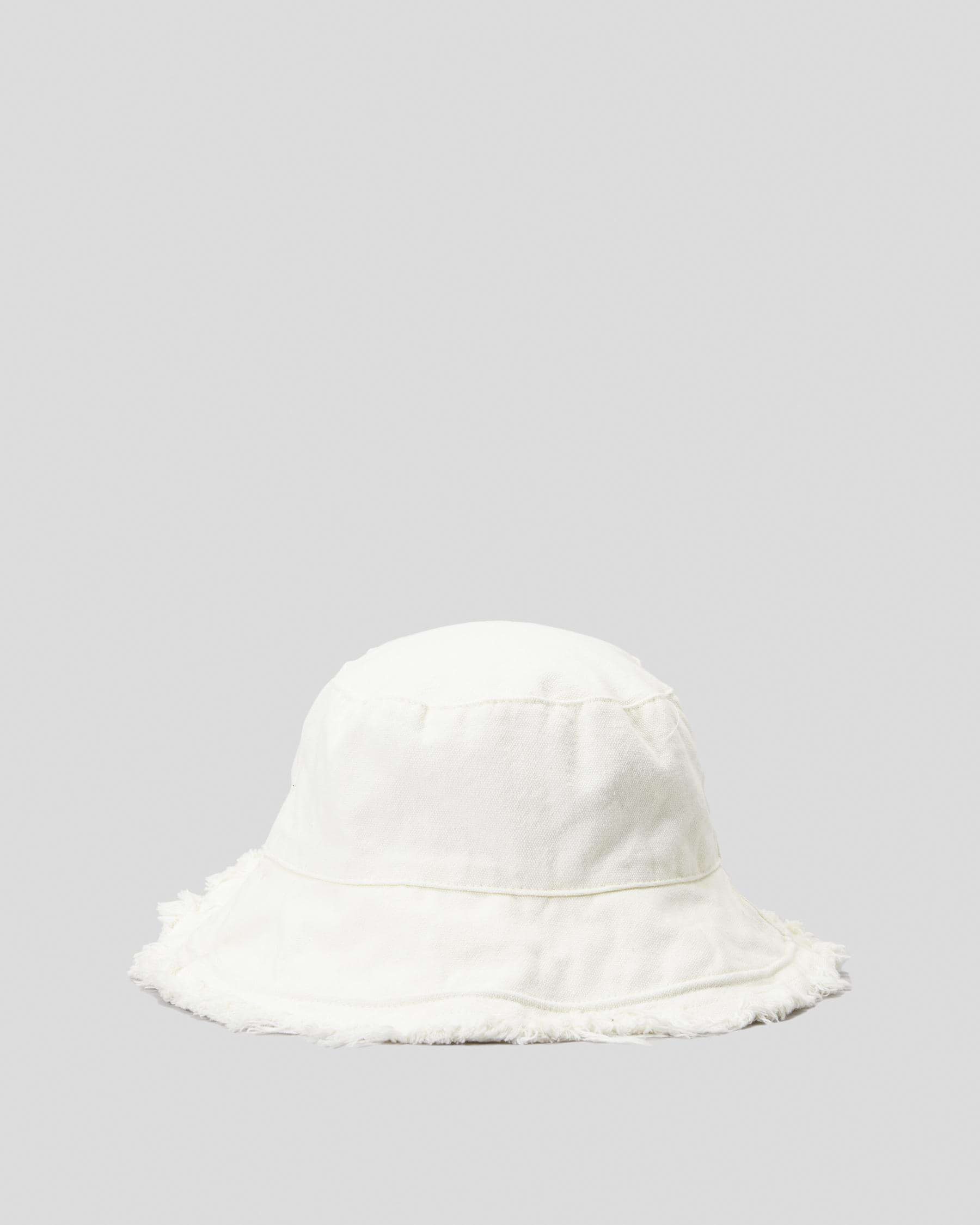 Mooloola Eve Bucket Hat In Cream - FREE* Shipping & Easy Returns - City ...