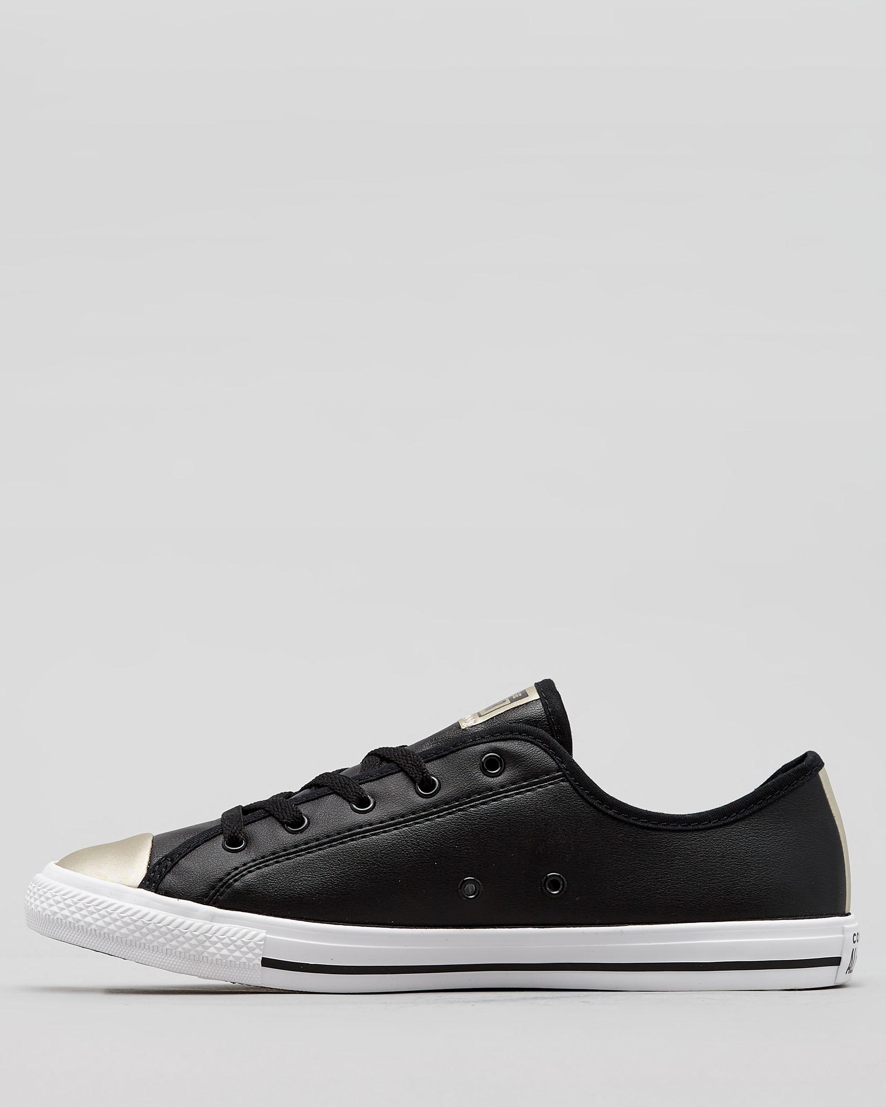 Converse Womens Chuck Taylor All Star Dainty Mono Metallic Shoes In ...