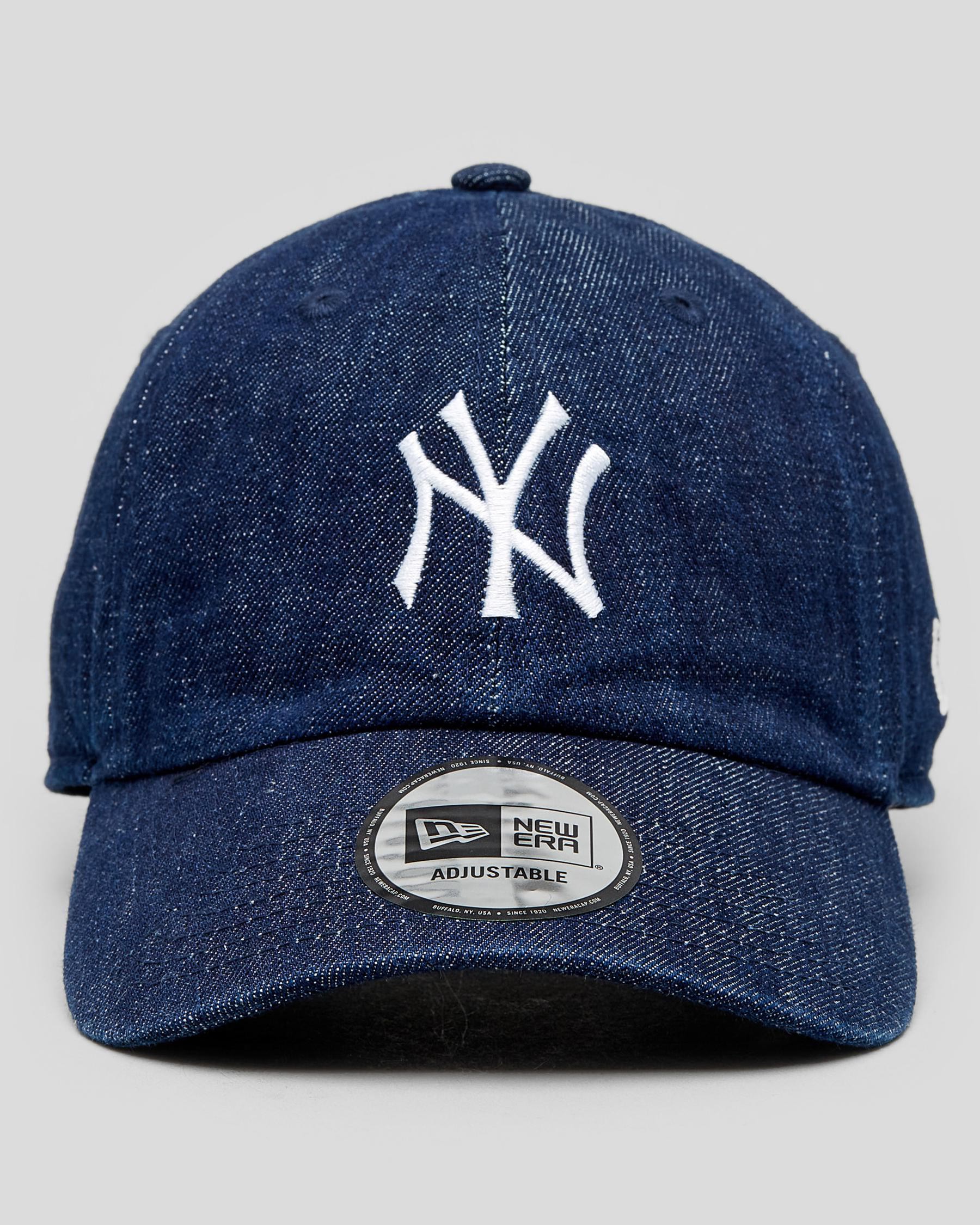 Shop New Era New York Yankees Casual Classic Denim Cap In Denim - Fast ...