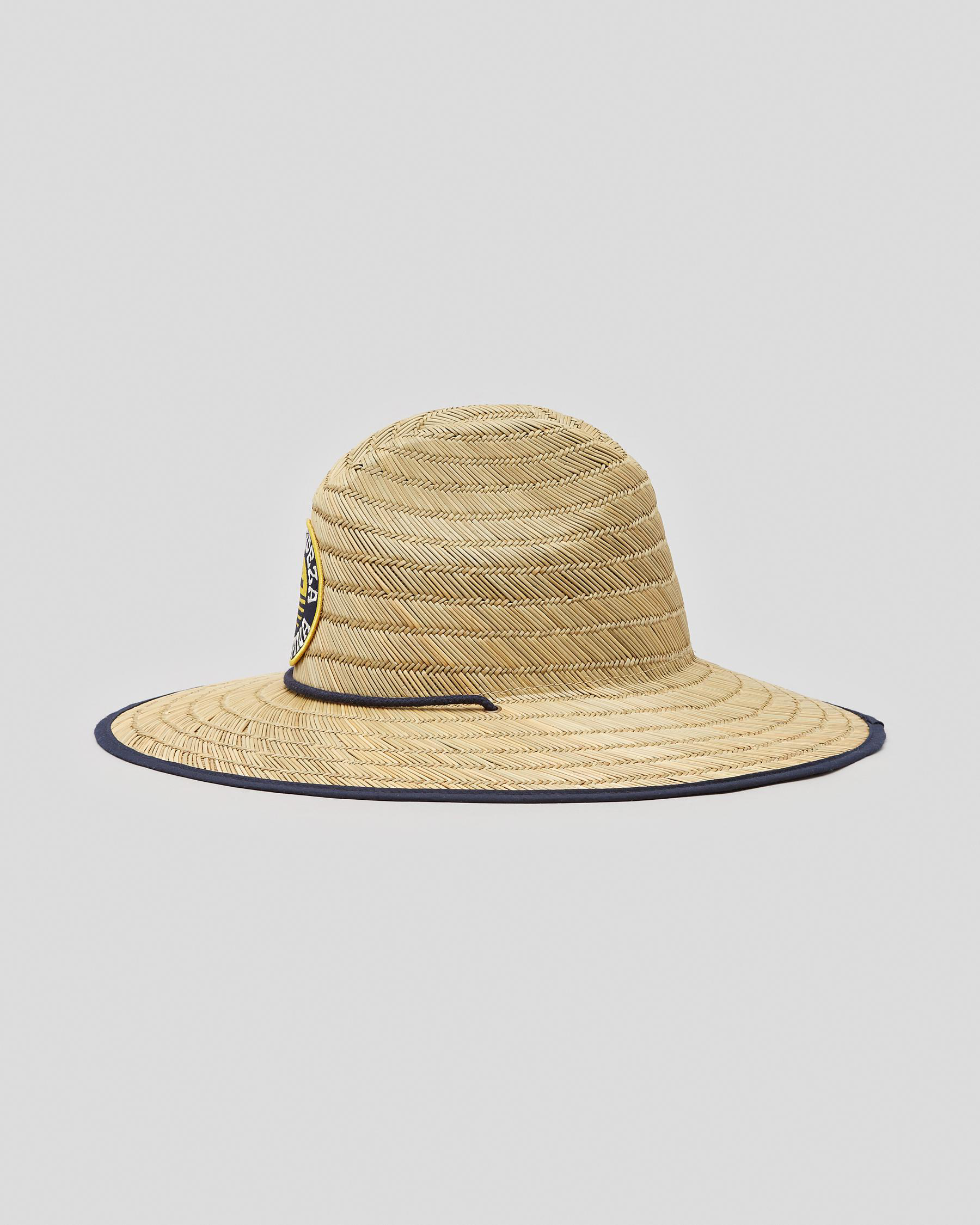 Corona Wide Brim Straw Hat In Natural 